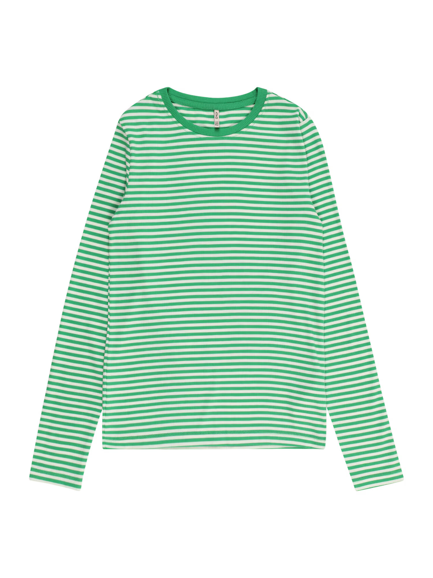 KIDS ONLY Tricou 'JOSSE' verde / alb - Pled.ro