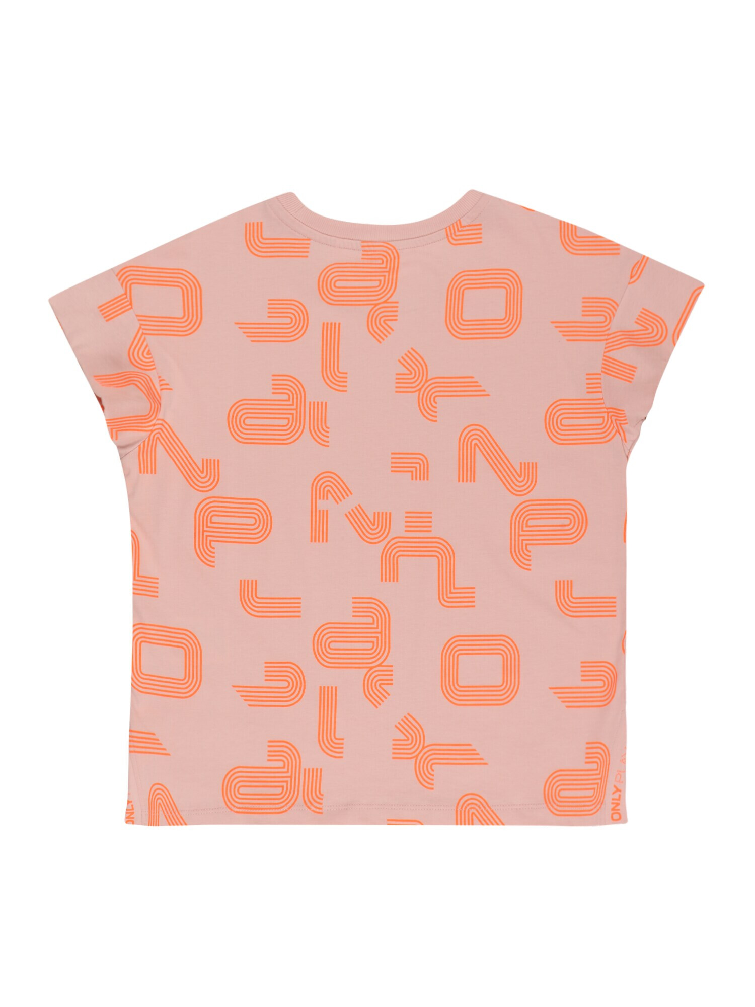 KIDS ONLY Tricou portocaliu / roz pal - Pled.ro