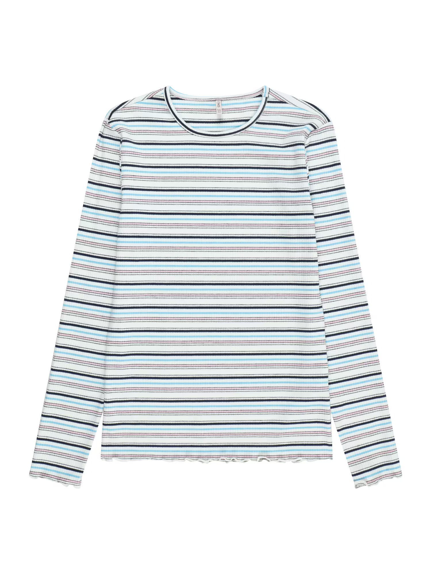 KIDS ONLY Tricou 'SALLA' albastru marin / azur / roz / alb - Pled.ro