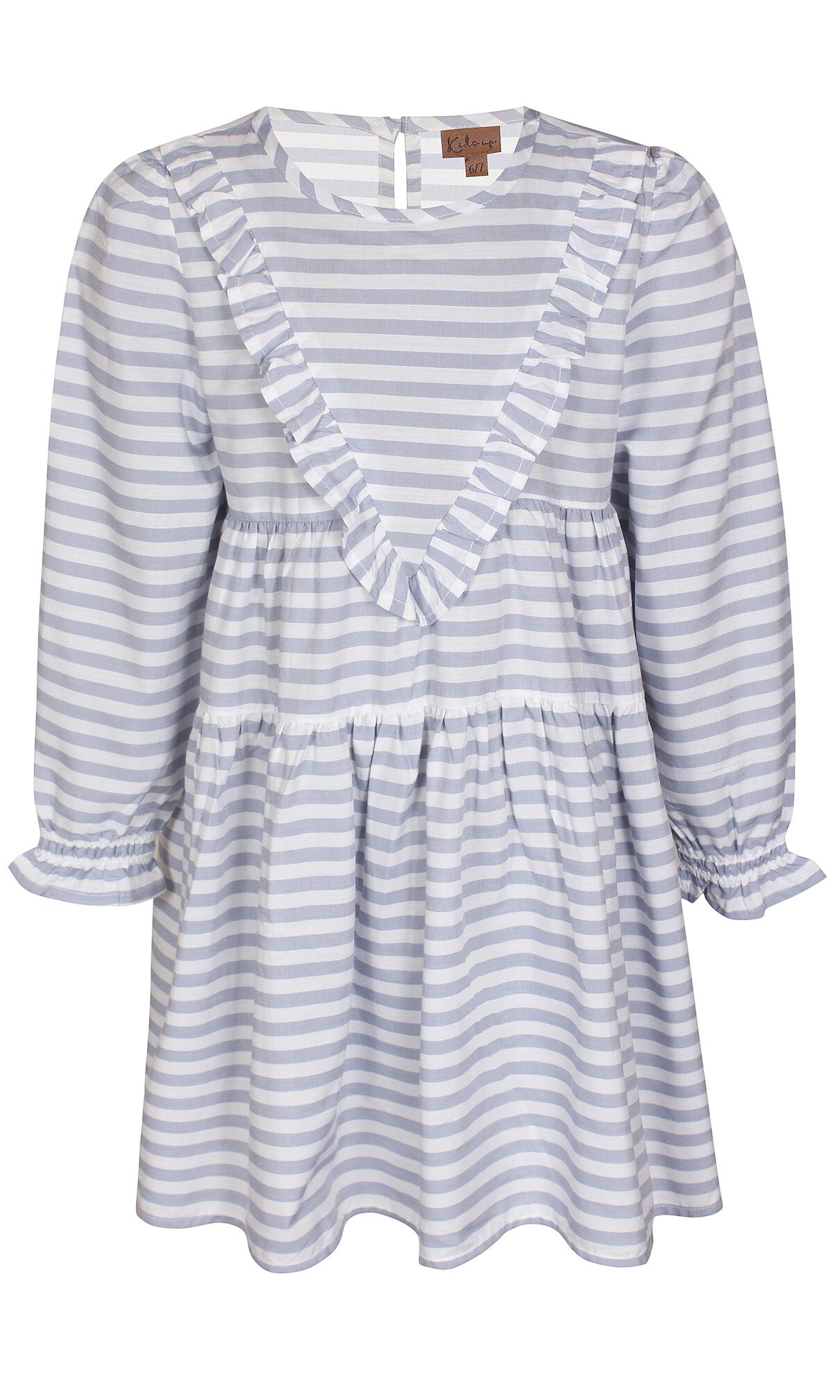 Kids Up Rochie albastru deschis / alb - Pled.ro