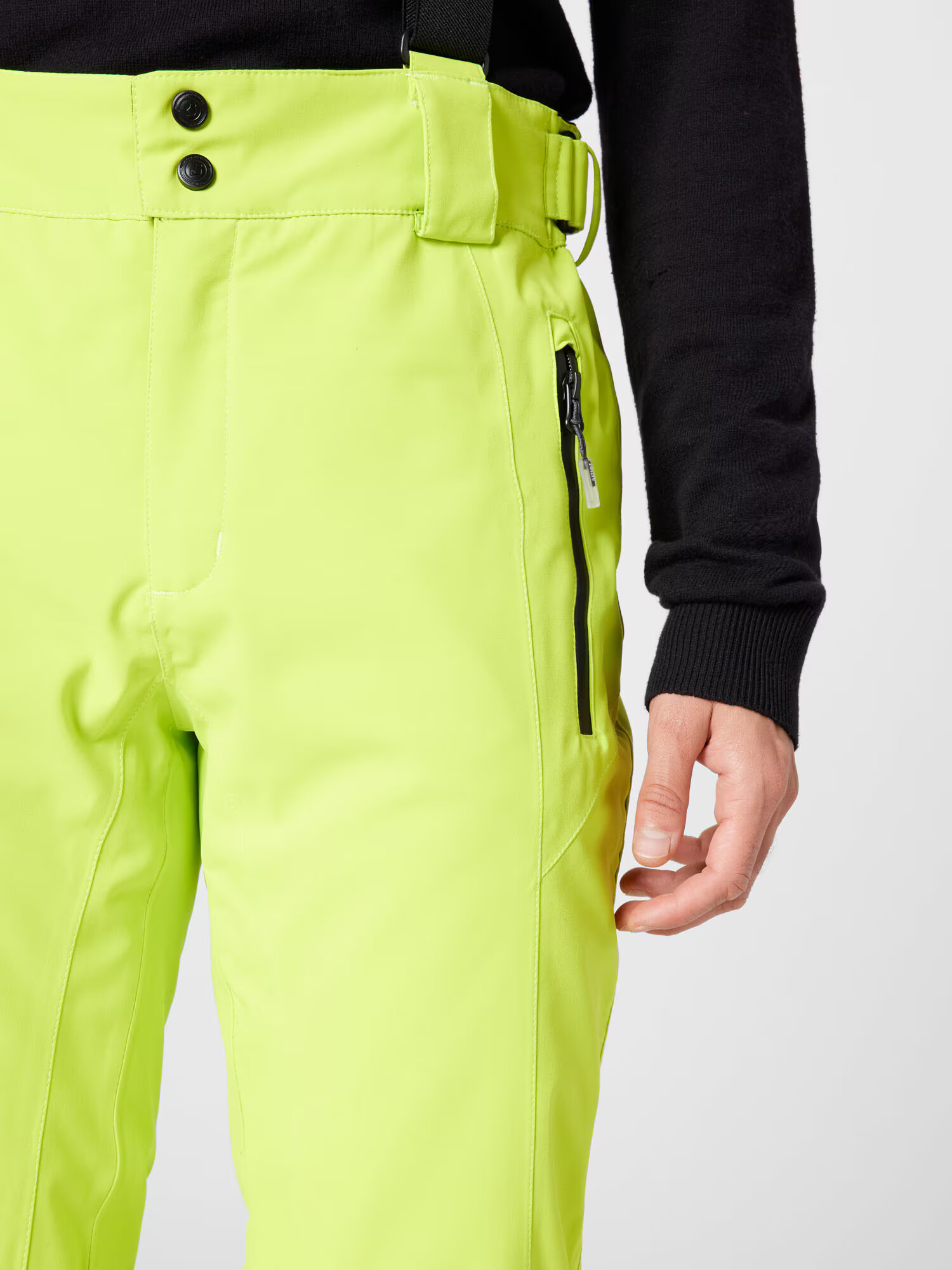 KILLTEC Pantaloni outdoor 'Enosh' verde deschis / negru - Pled.ro