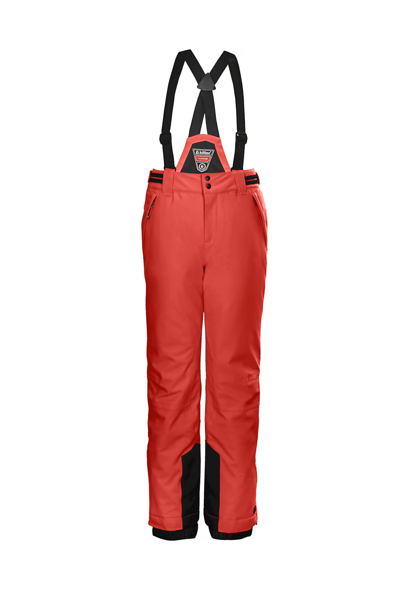 KILLTEC Pantaloni outdoor roșu intens / negru - Pled.ro