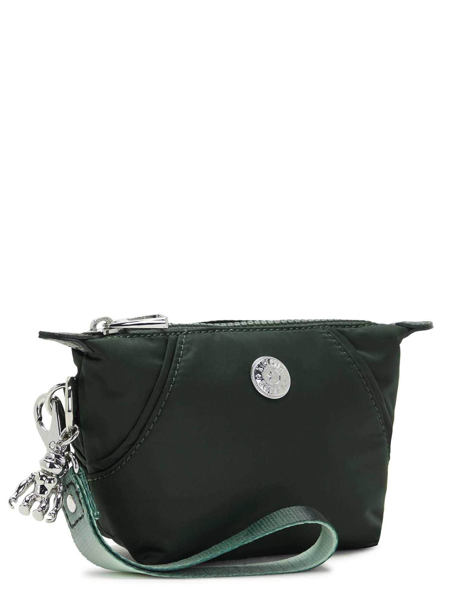 KIPLING Clutch 'ART' verde pin / argintiu - Pled.ro