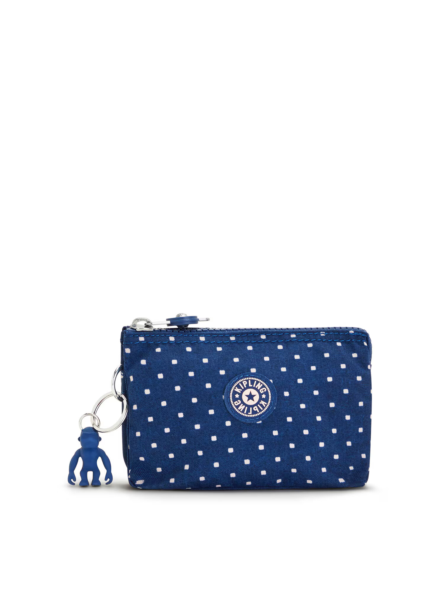 KIPLING Clutch 'CREATIVITY ' albastru / alb - Pled.ro