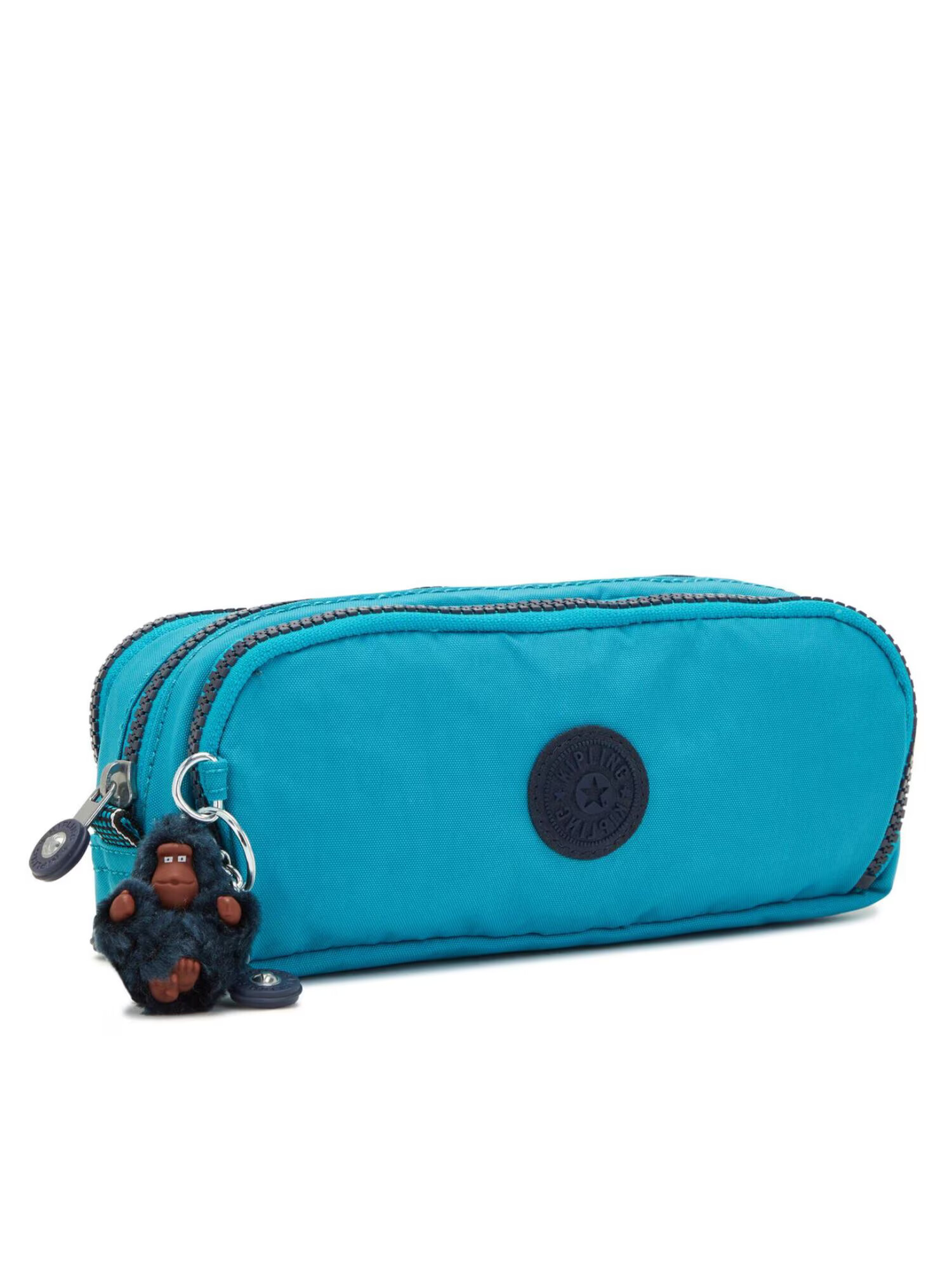 KIPLING Etui 'Gitroy' verde jad / negru - Pled.ro