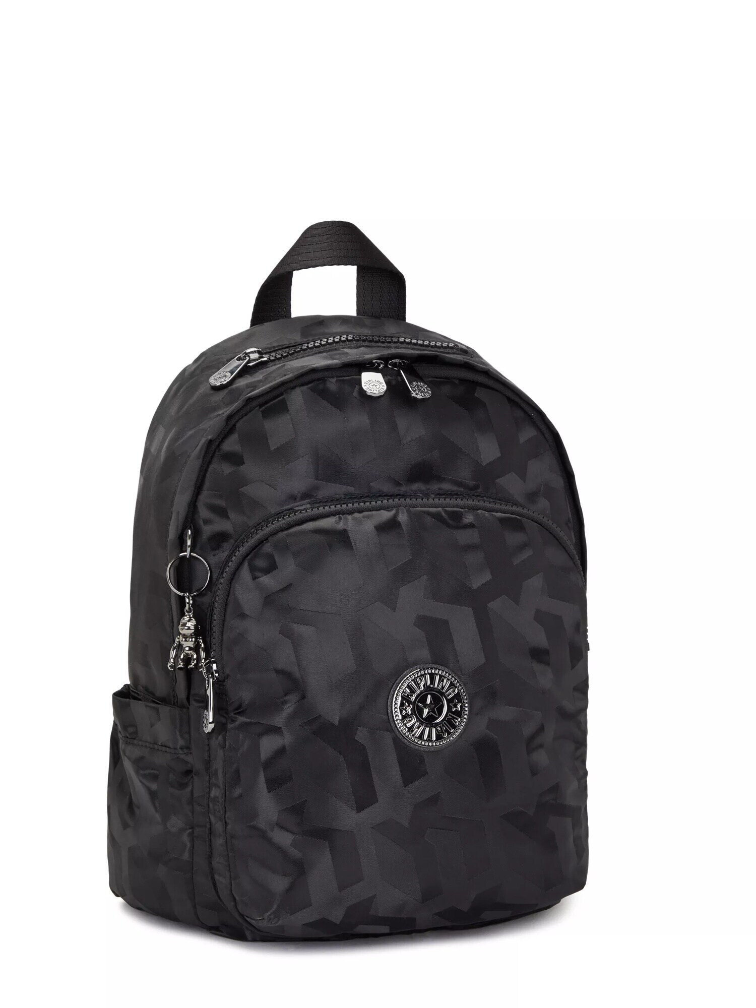 KIPLING Rucsac 'Delia' gri / negru - Pled.ro