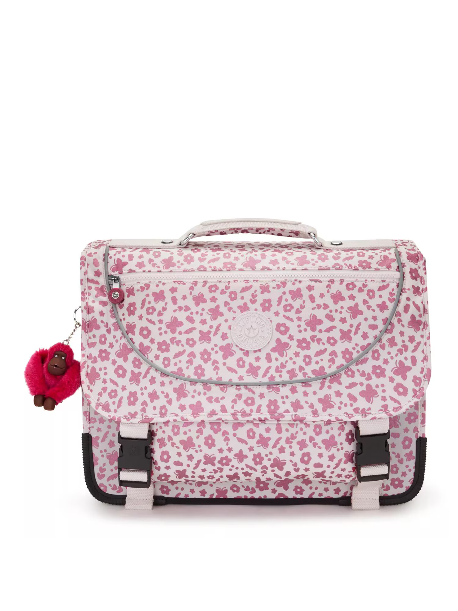 KIPLING Rucsac 'PREPPY' roz deschis / alb - Pled.ro