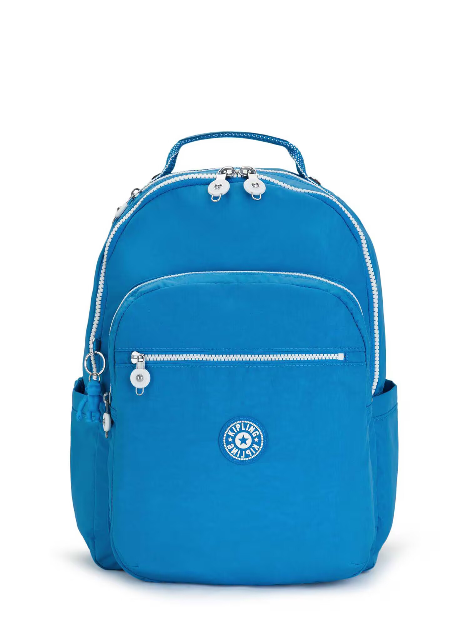 KIPLING Rucsac 'Seoul' azuriu / alb - Pled.ro