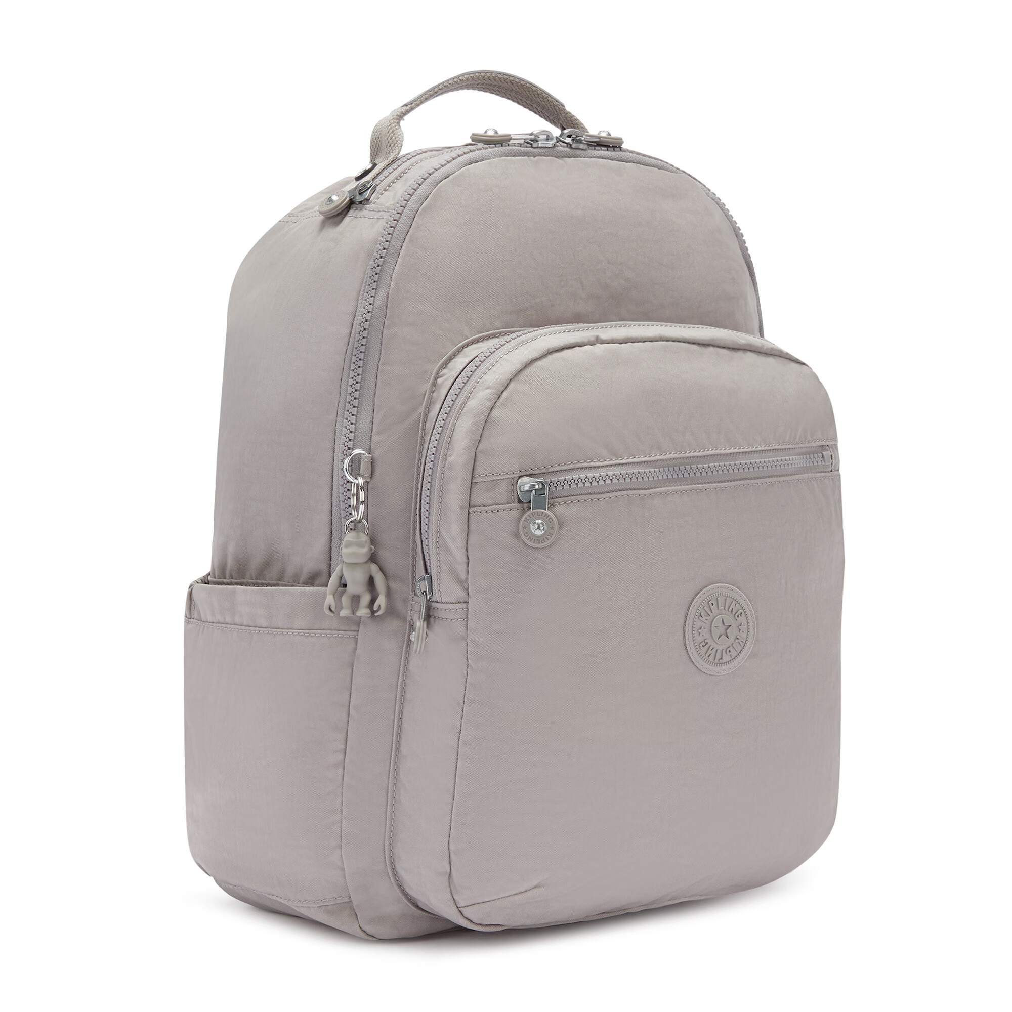 KIPLING Rucsac 'Seoul' gri deschis - Pled.ro