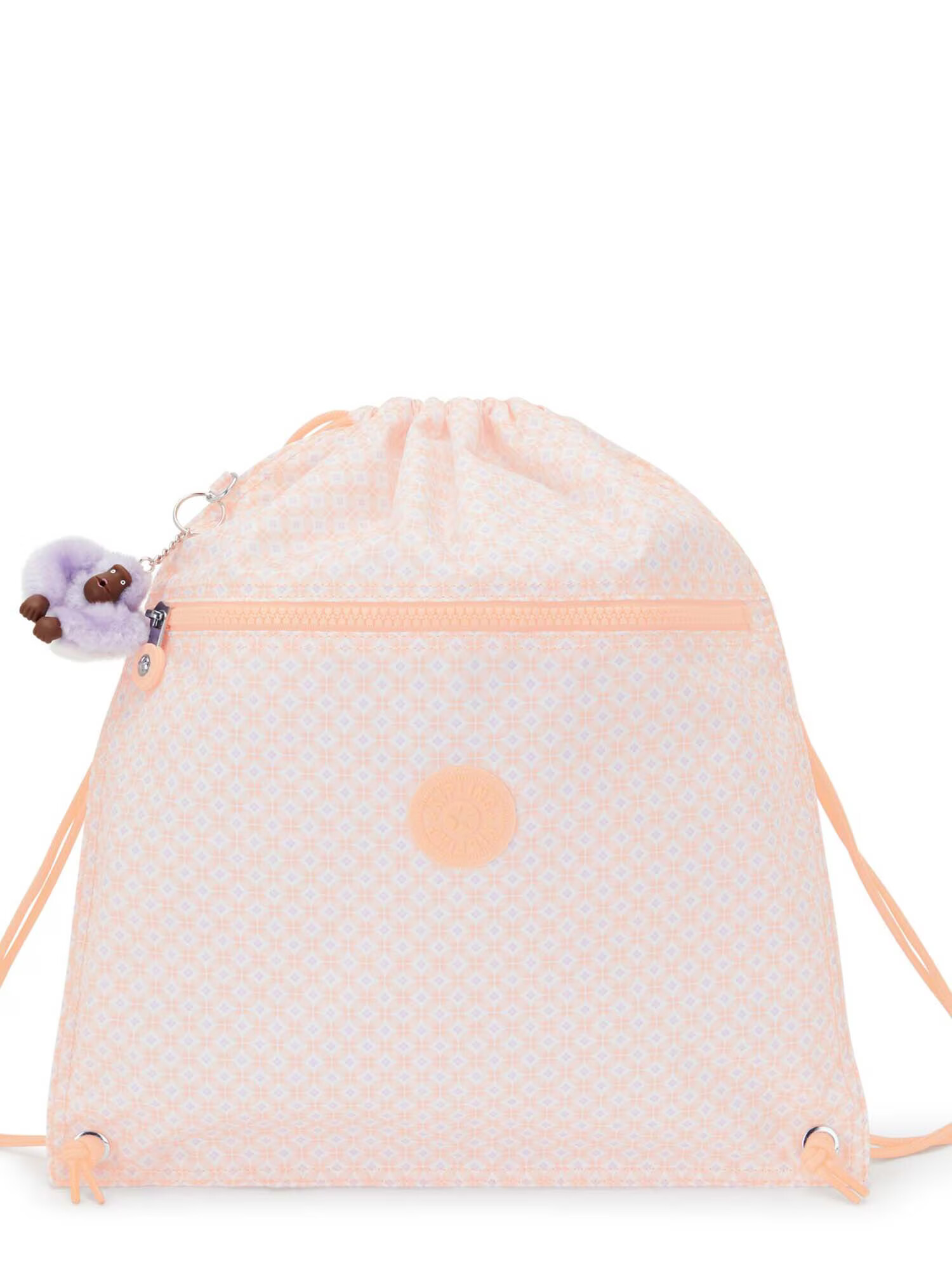 KIPLING Ghiozdan sac 'Supertaboo' albastru deschis / mov deschis / portocaliu caisă - Pled.ro