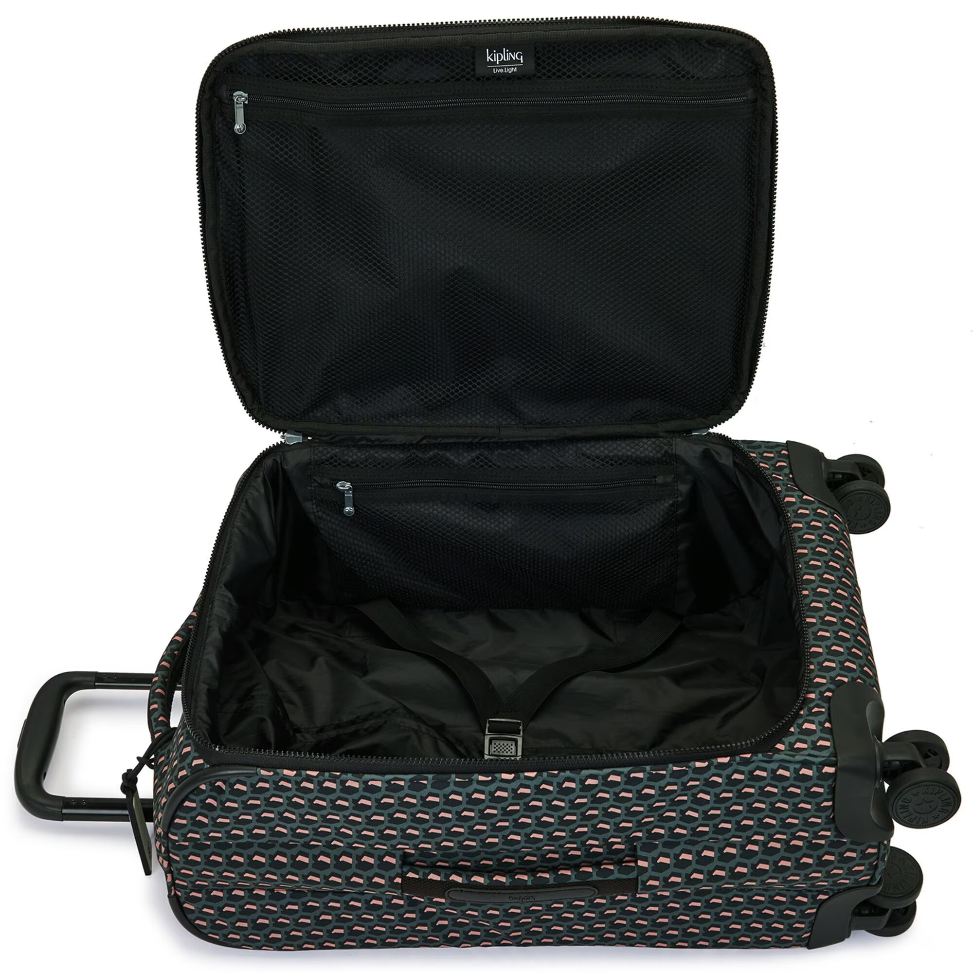 KIPLING Troller 'New Youri Spin' gri / roz / negru - Pled.ro