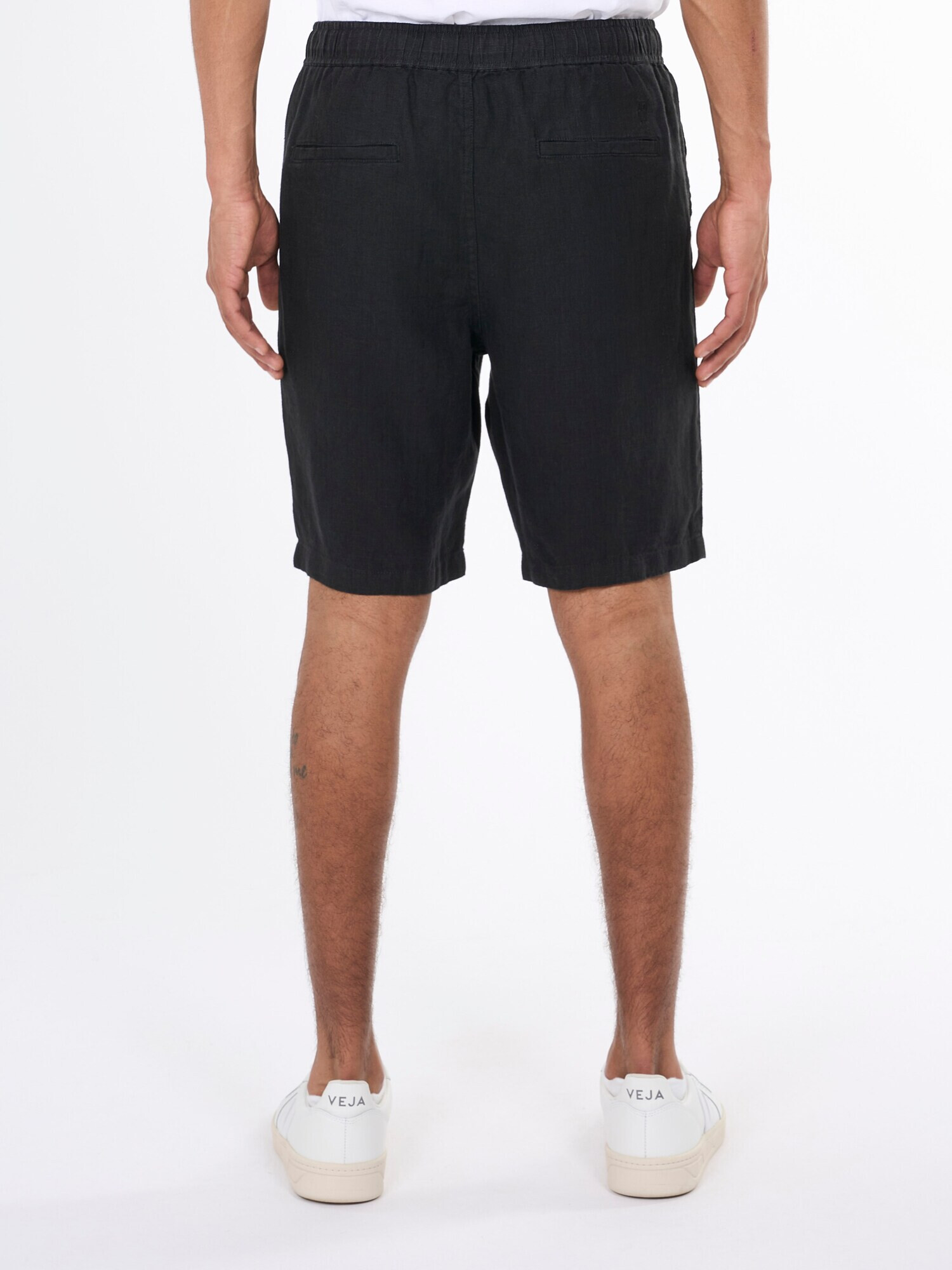 KnowledgeCotton Apparel Pantaloni negru - Pled.ro