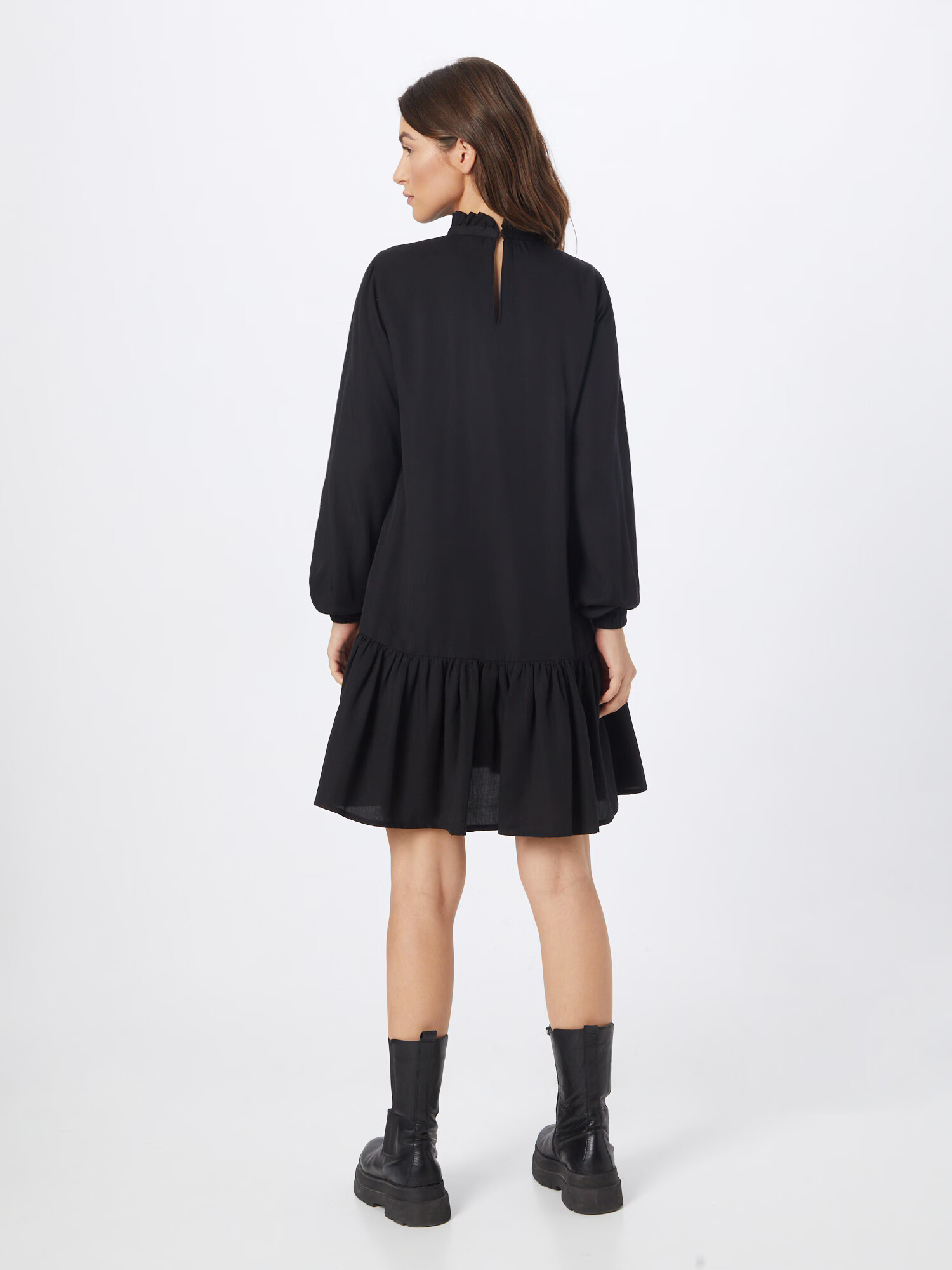 KnowledgeCotton Apparel Rochie negru - Pled.ro