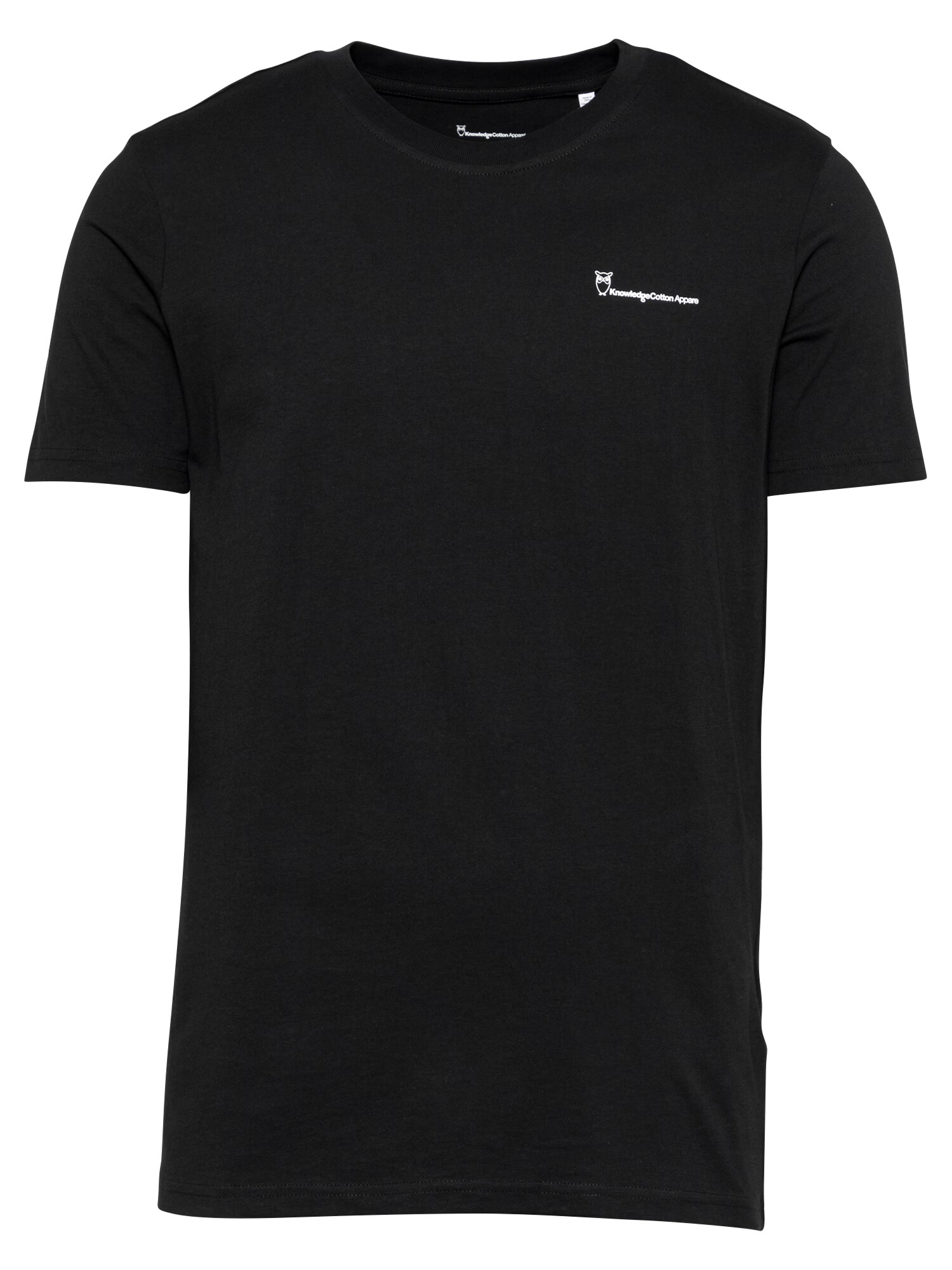 KnowledgeCotton Apparel Tricou 'Alder' negru - Pled.ro