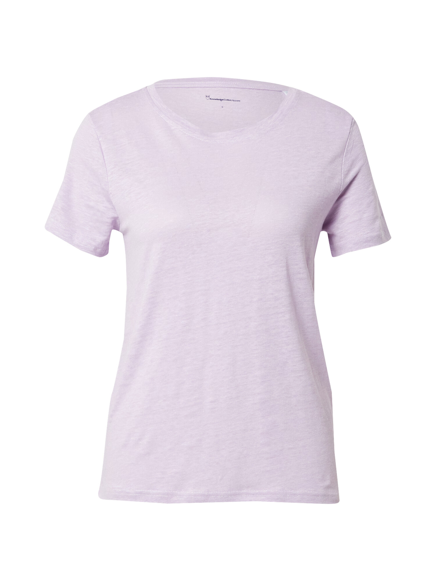 KnowledgeCotton Apparel Tricou 'Holly' mauve - Pled.ro