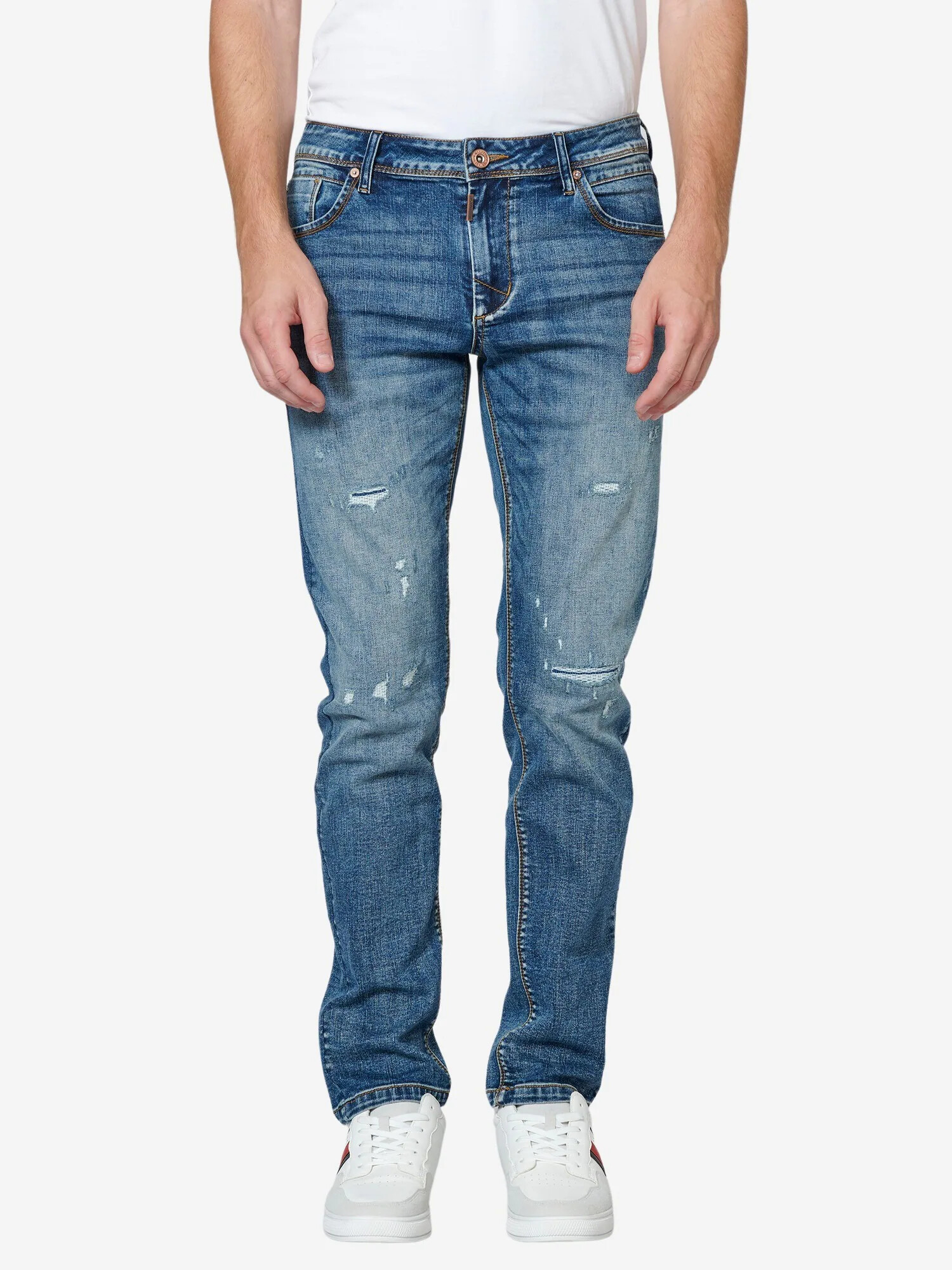 KOROSHI Jeans albastru / albastru denim - Pled.ro