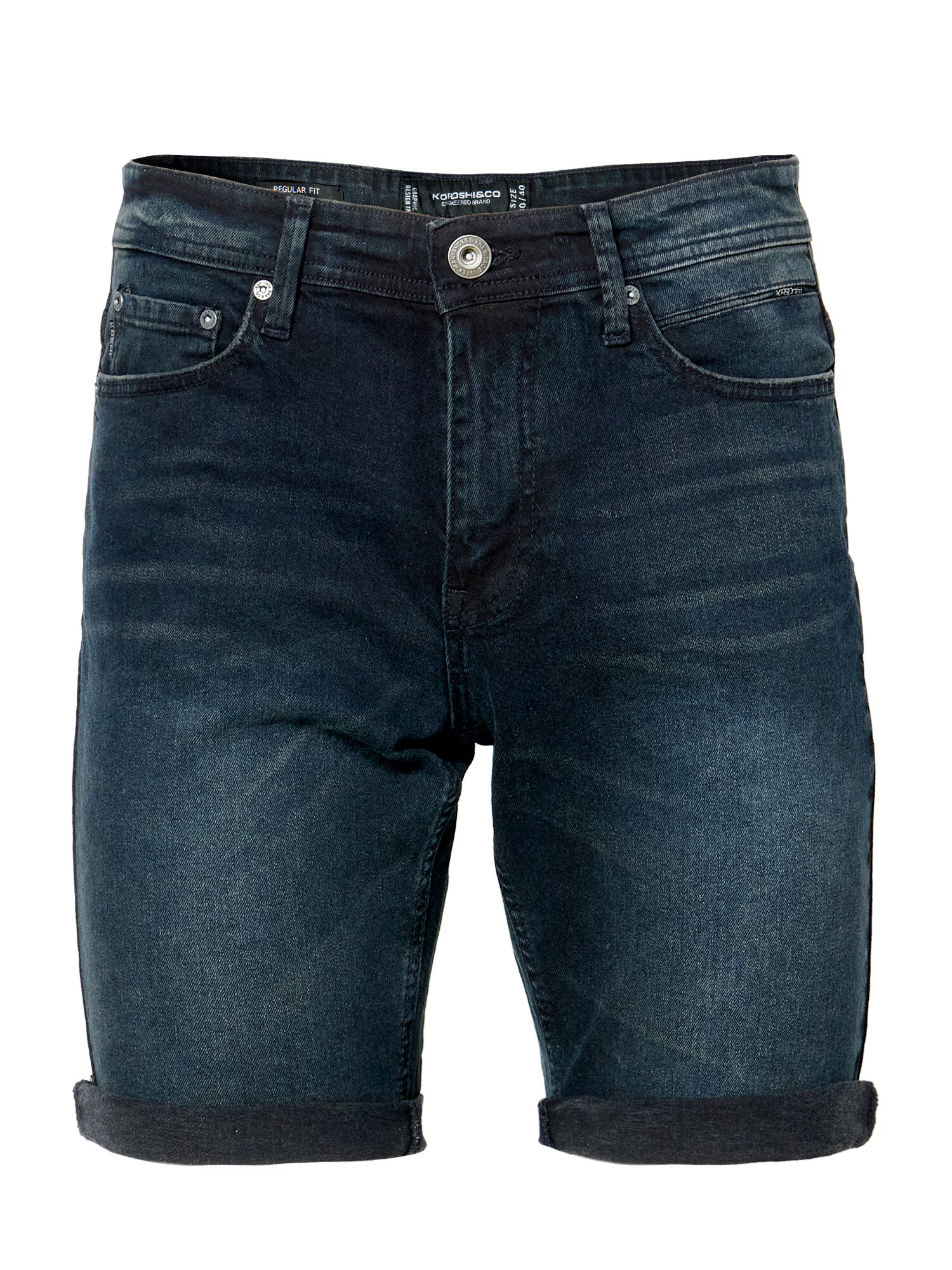 KOROSHI Jeans albastru denim - Pled.ro