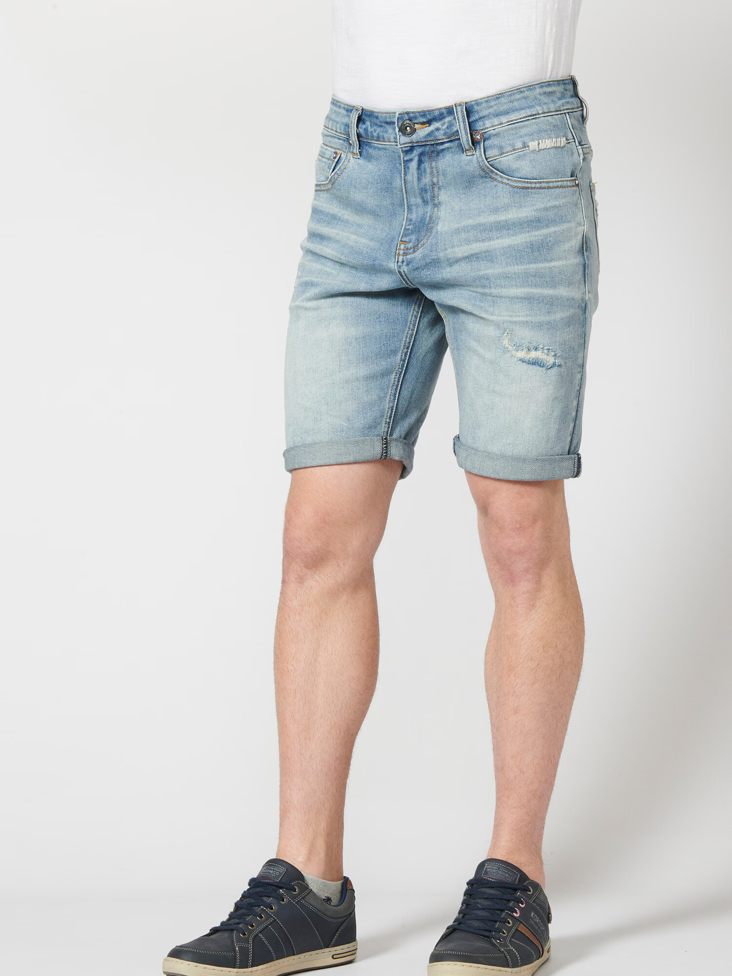 KOROSHI Jeans albastru denim - Pled.ro