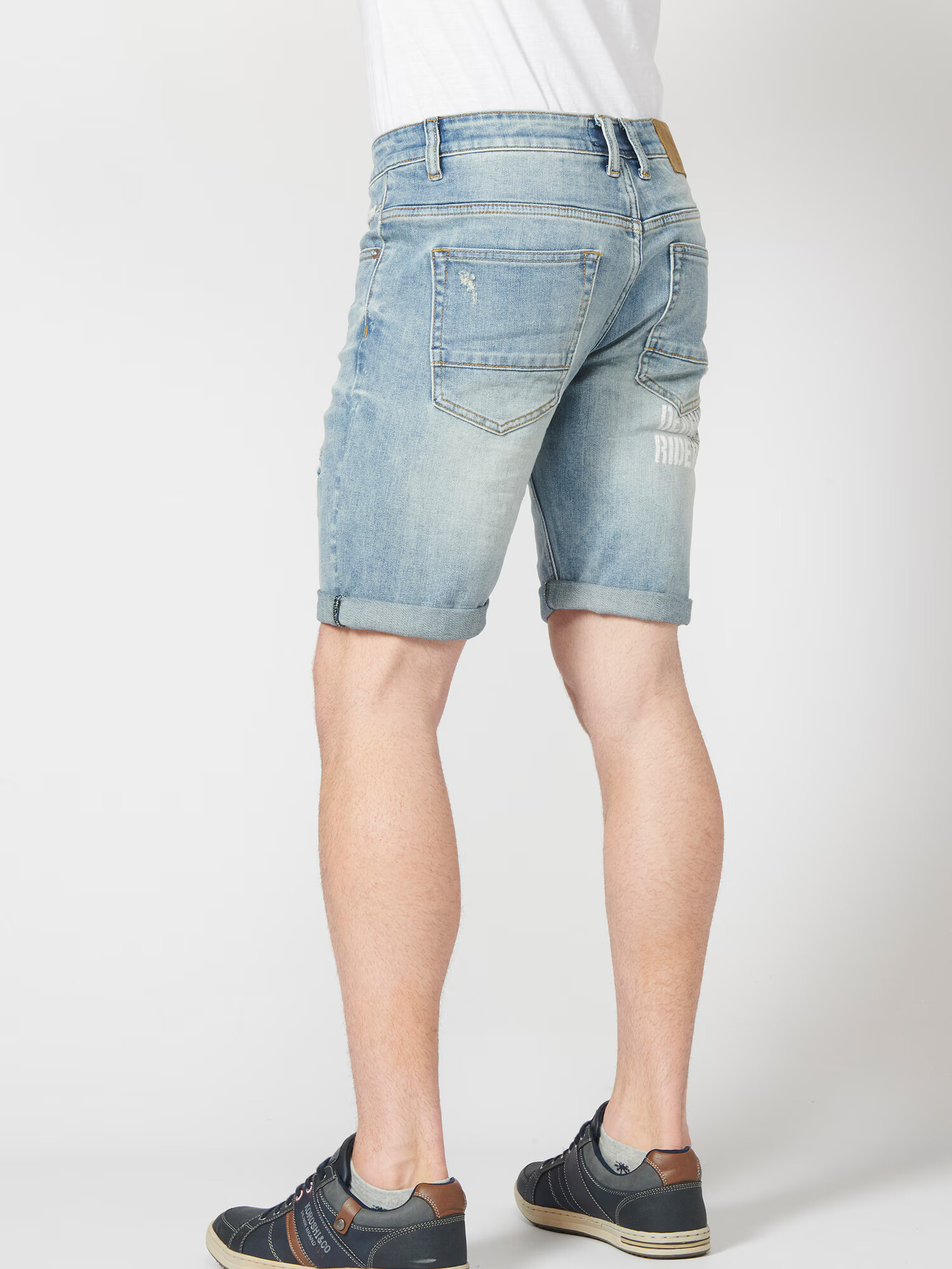 KOROSHI Jeans albastru denim - Pled.ro