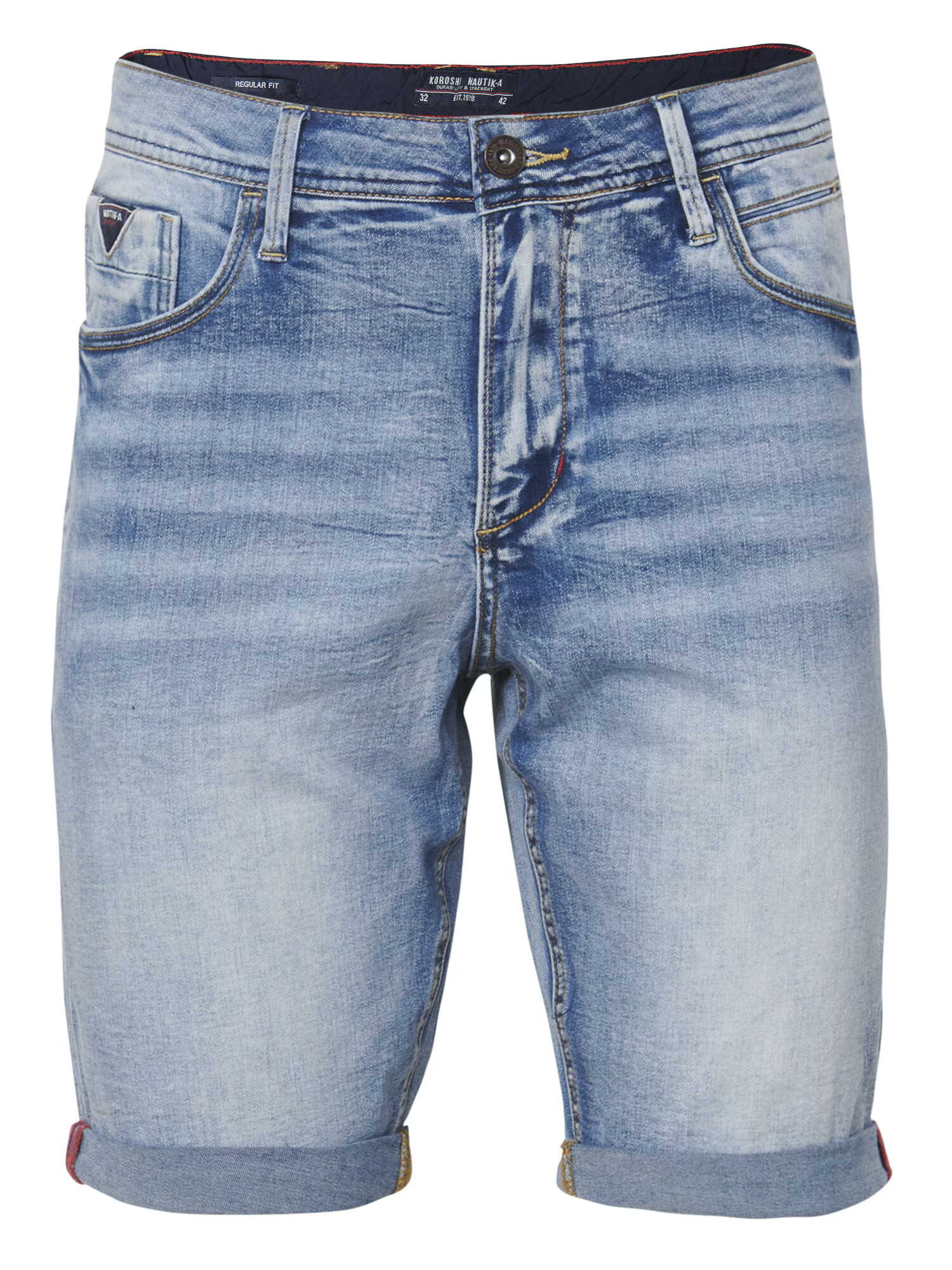 KOROSHI Jeans albastru denim - Pled.ro