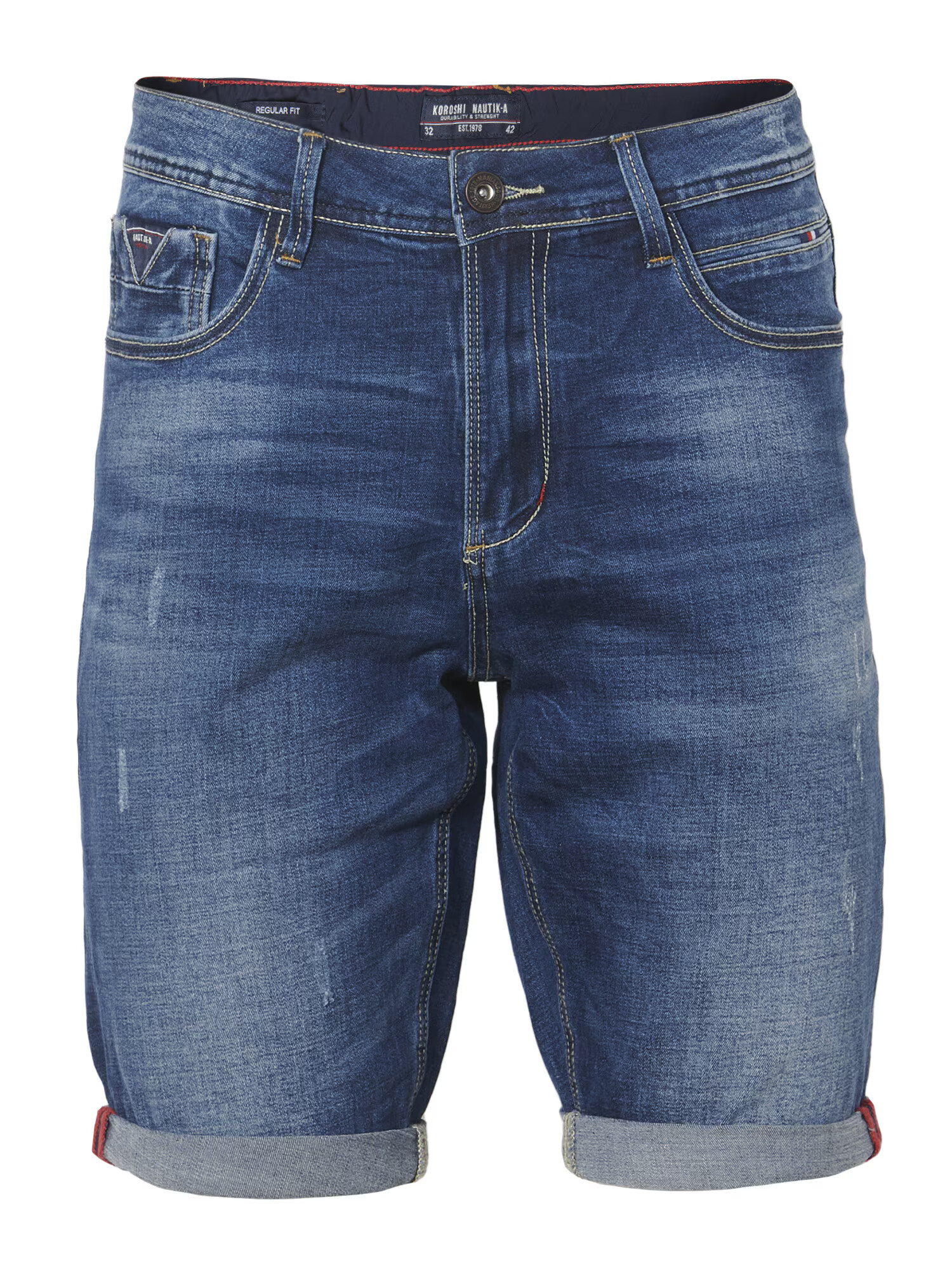 KOROSHI Jeans albastru denim - Pled.ro