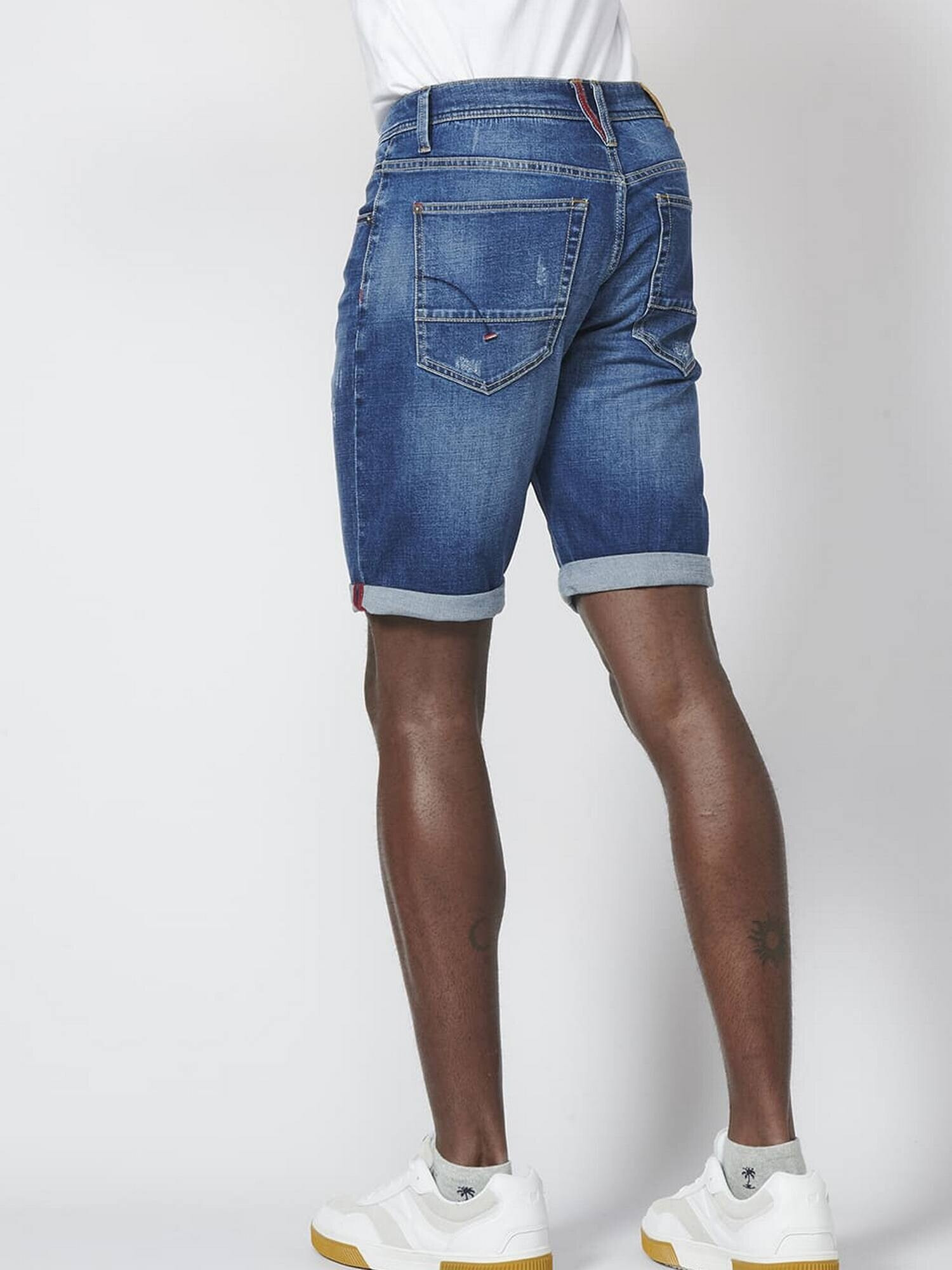 KOROSHI Jeans albastru denim - Pled.ro