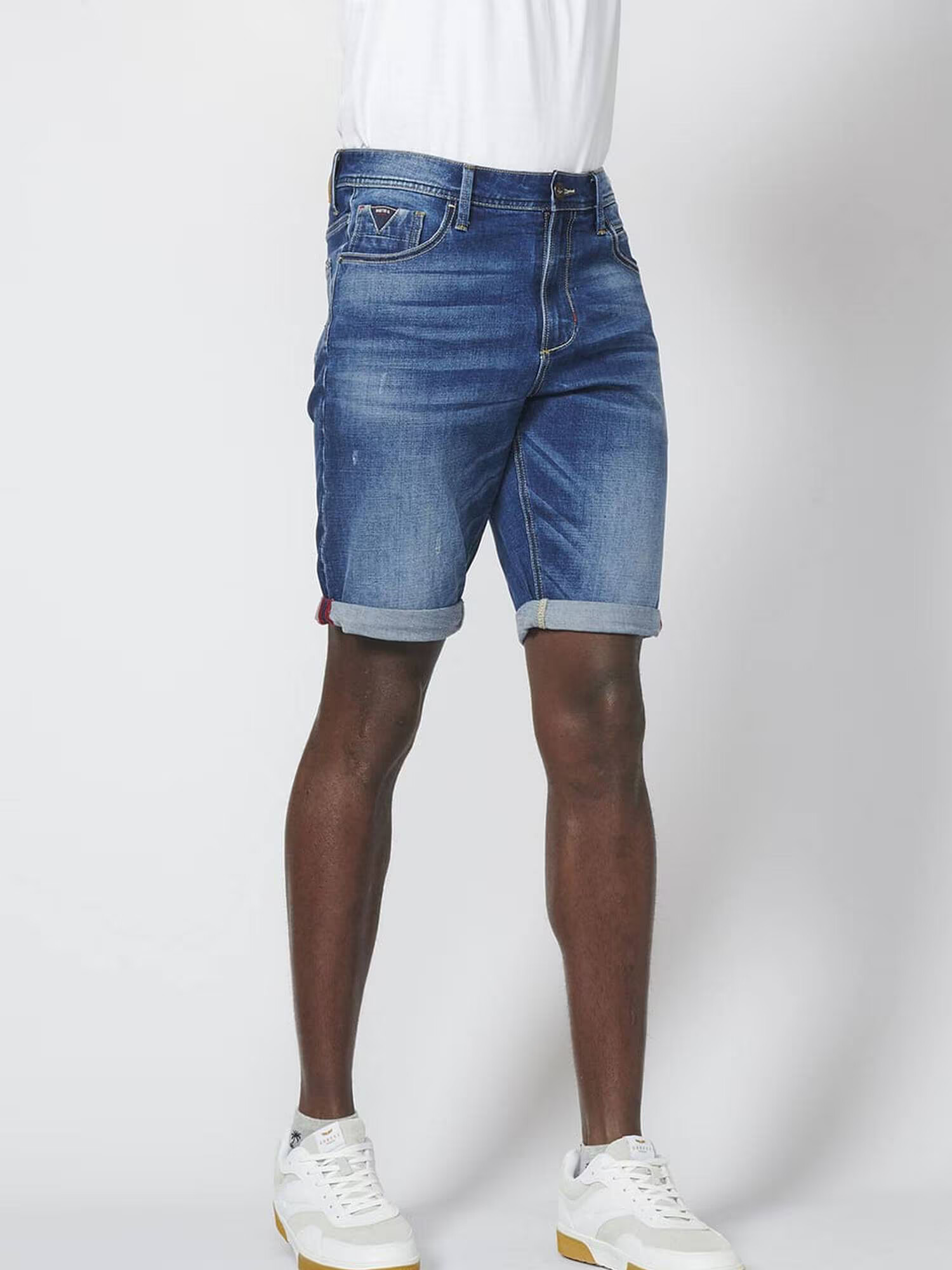 KOROSHI Jeans albastru denim - Pled.ro