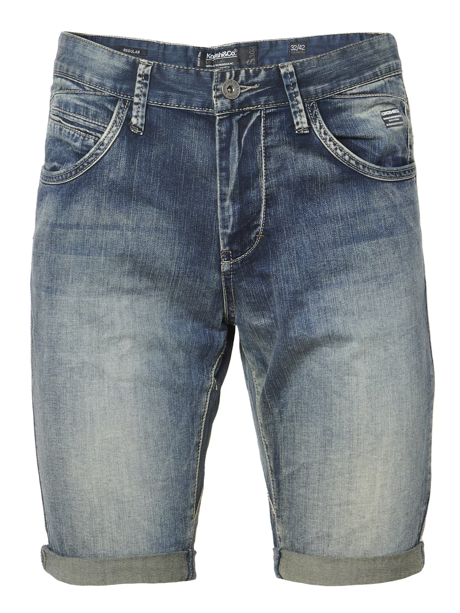 KOROSHI Jeans albastru denim - Pled.ro