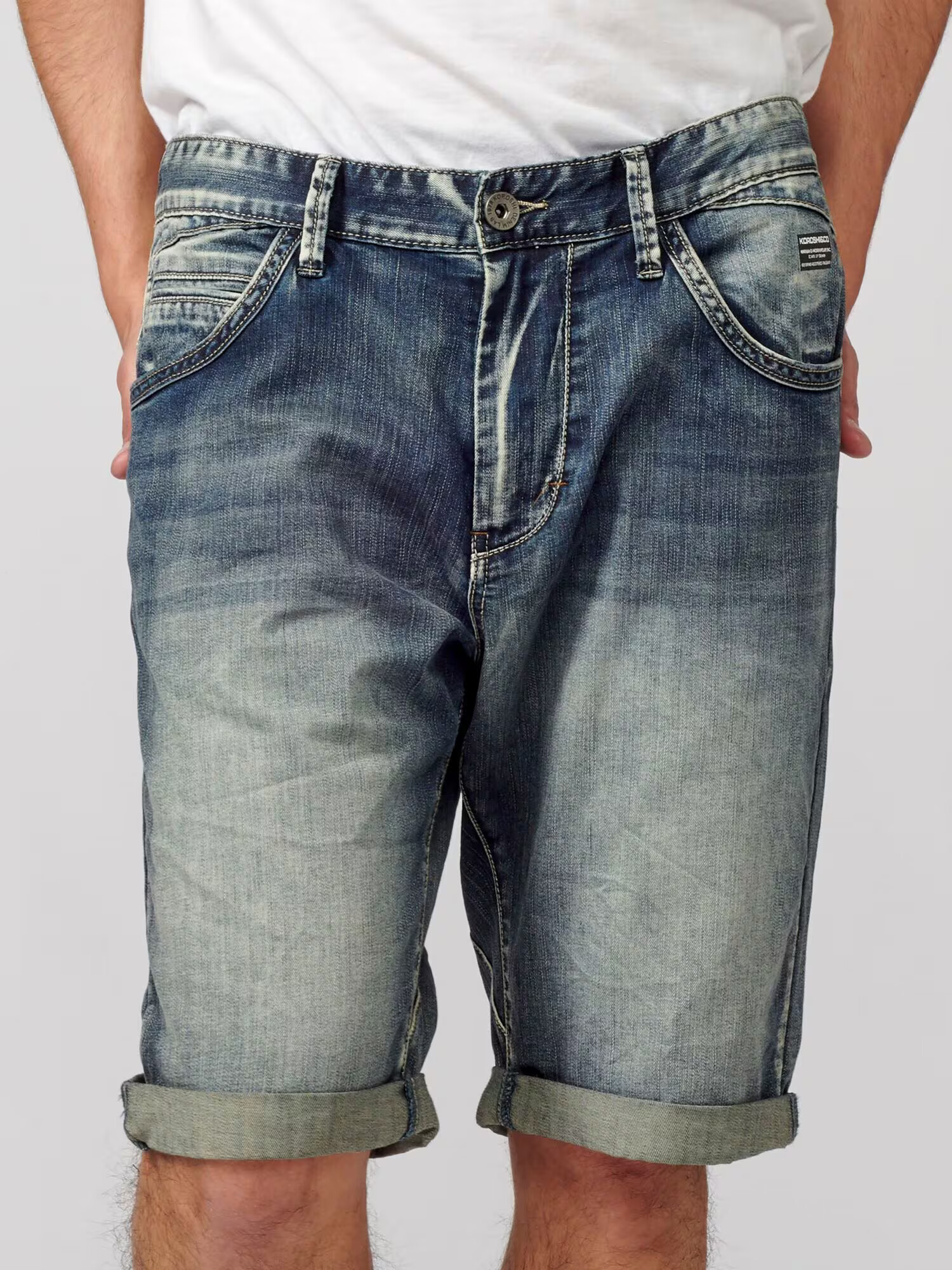 KOROSHI Jeans albastru denim - Pled.ro