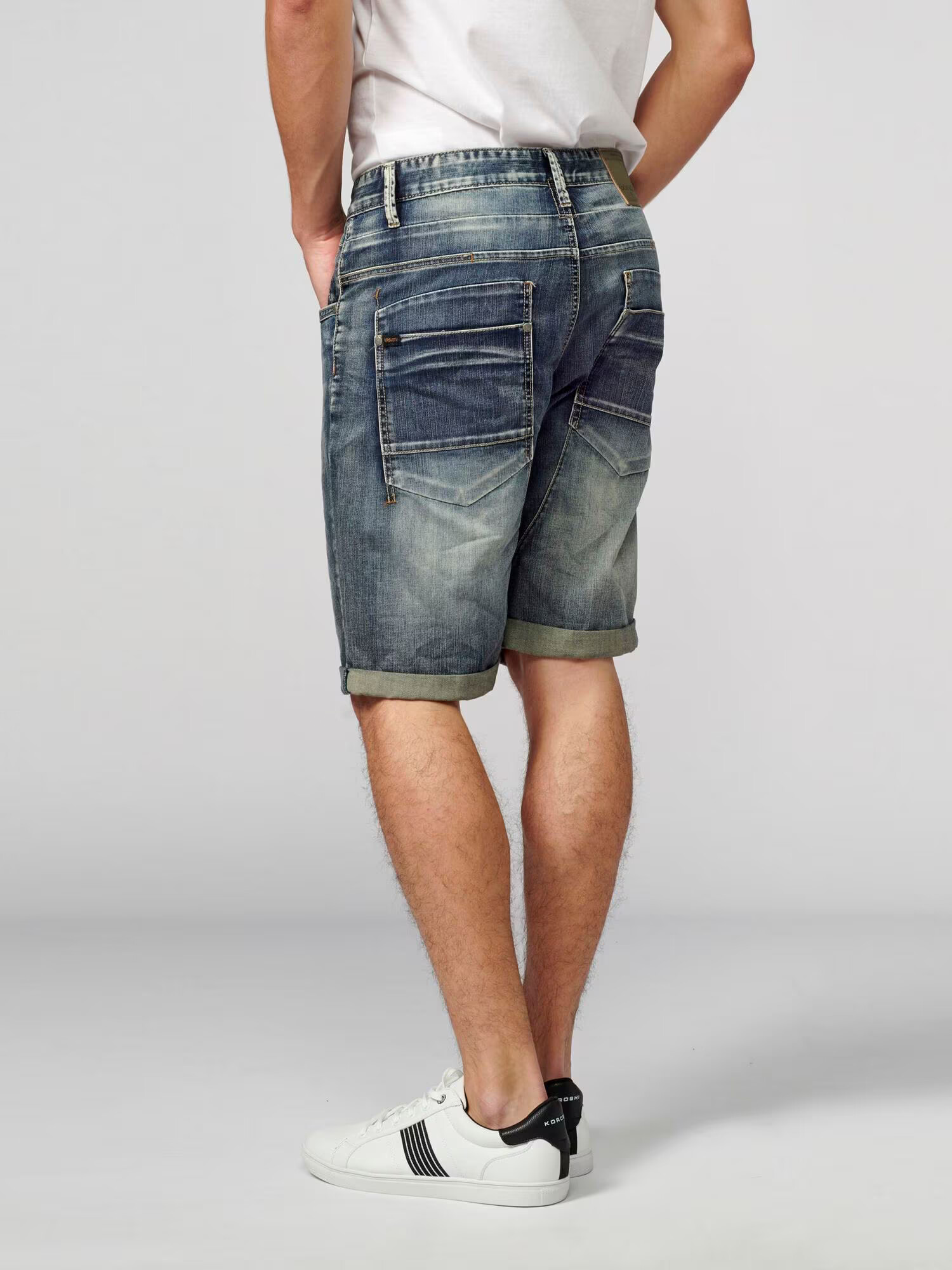 KOROSHI Jeans albastru denim - Pled.ro