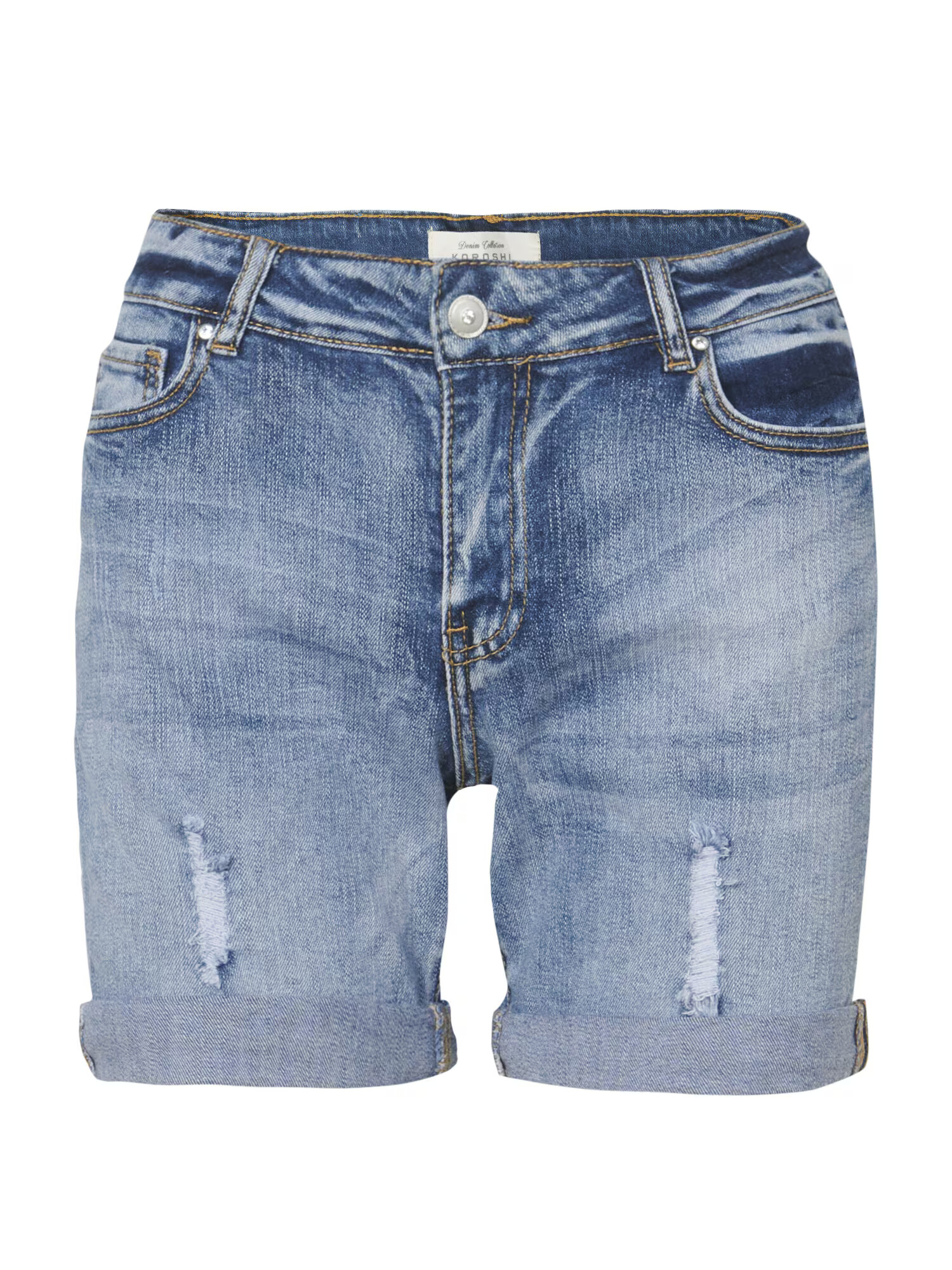 KOROSHI Jeans albastru denim - Pled.ro