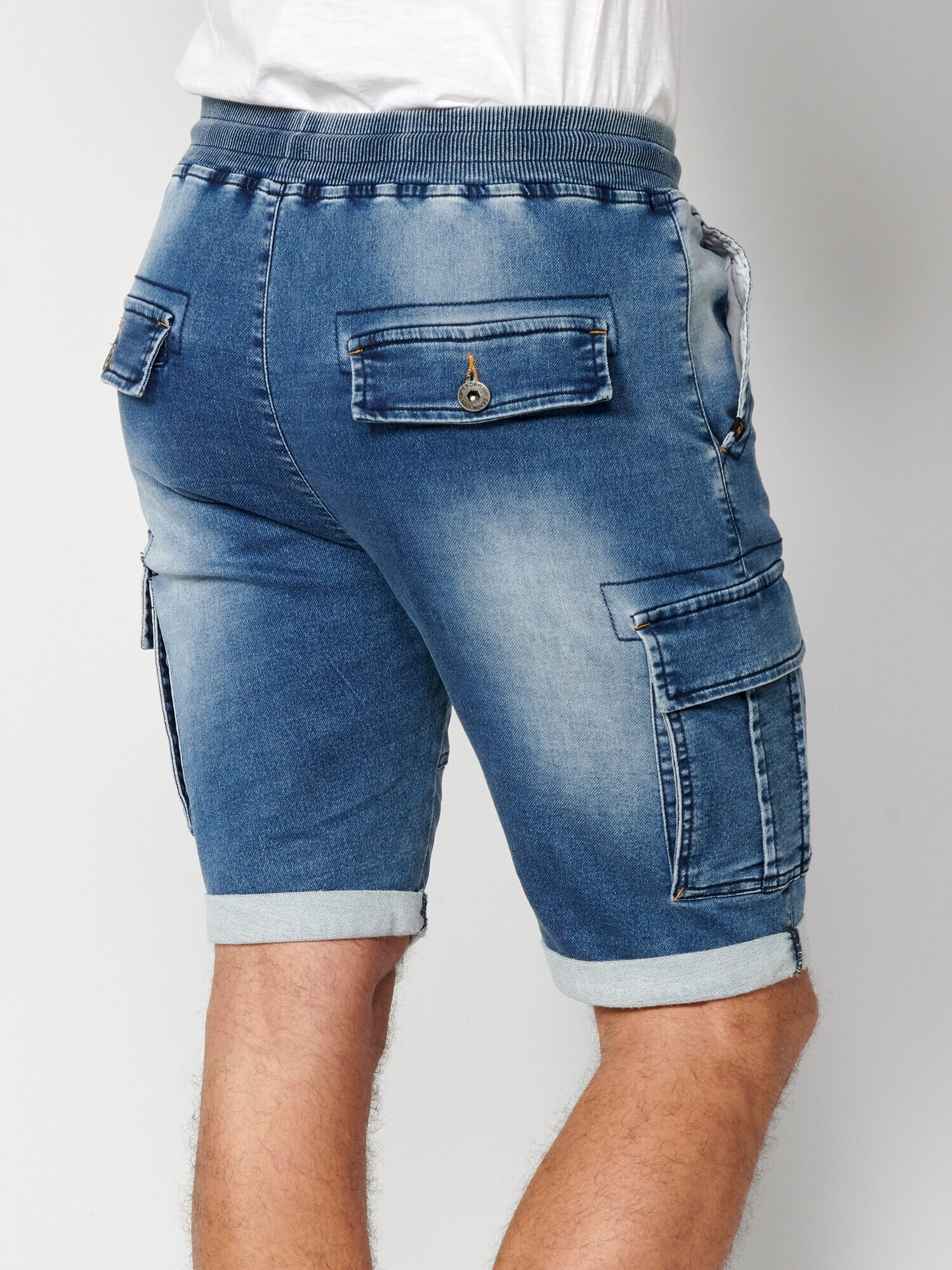 KOROSHI Jeans albastru denim - Pled.ro