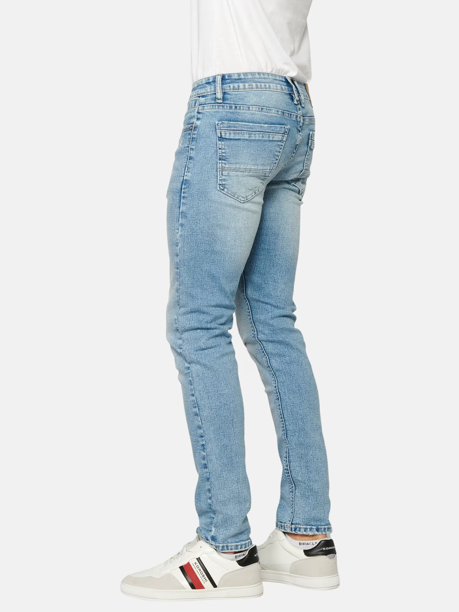 KOROSHI Jeans albastru deschis - Pled.ro