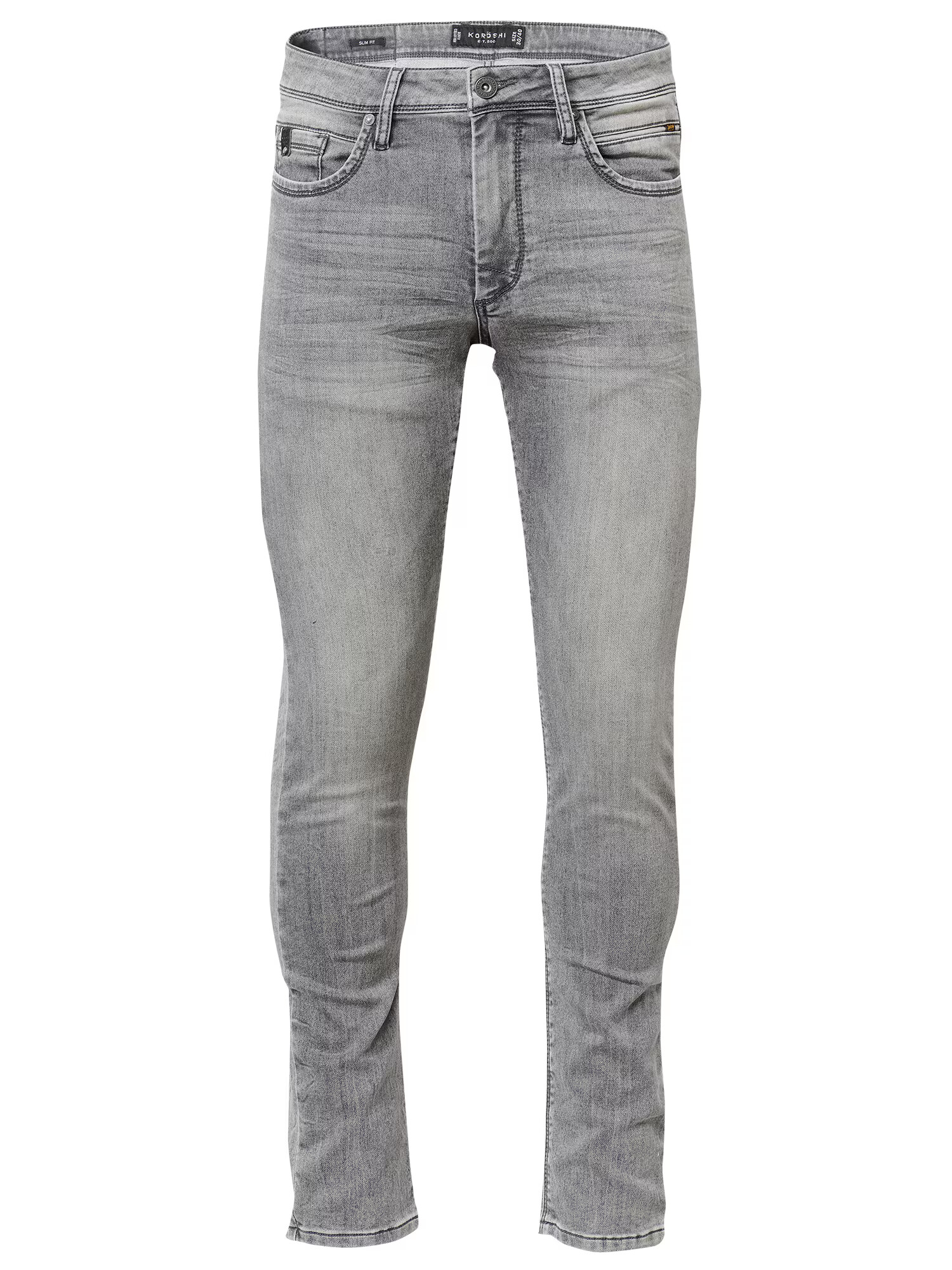 KOROSHI Jeans gri - Pled.ro