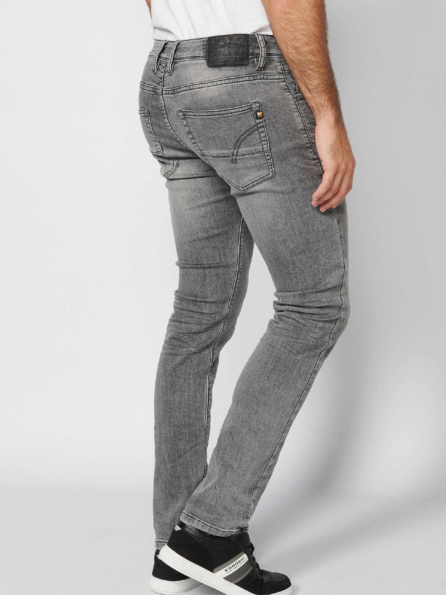 KOROSHI Jeans gri - Pled.ro