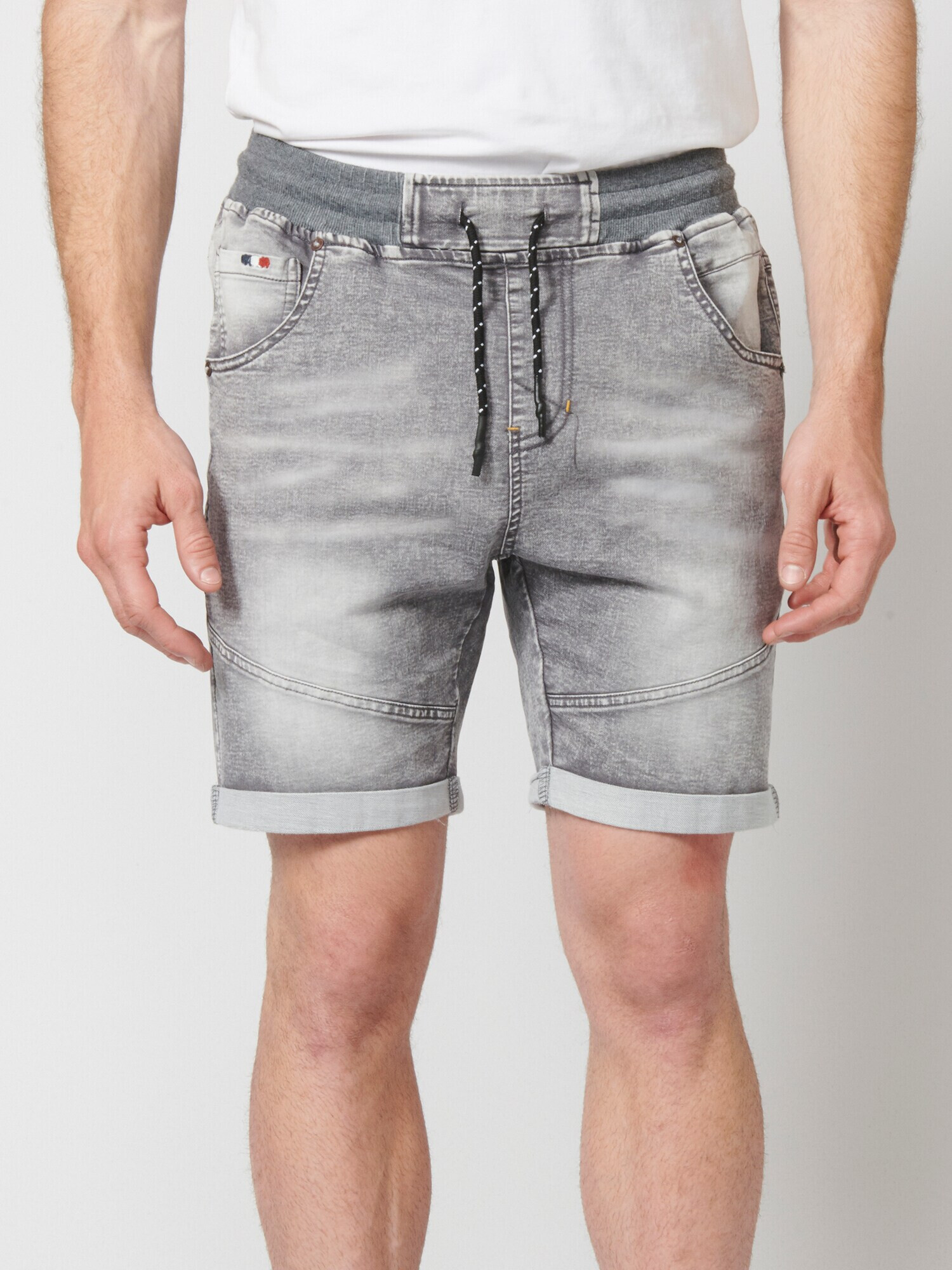 KOROSHI Jeans gri denim - Pled.ro