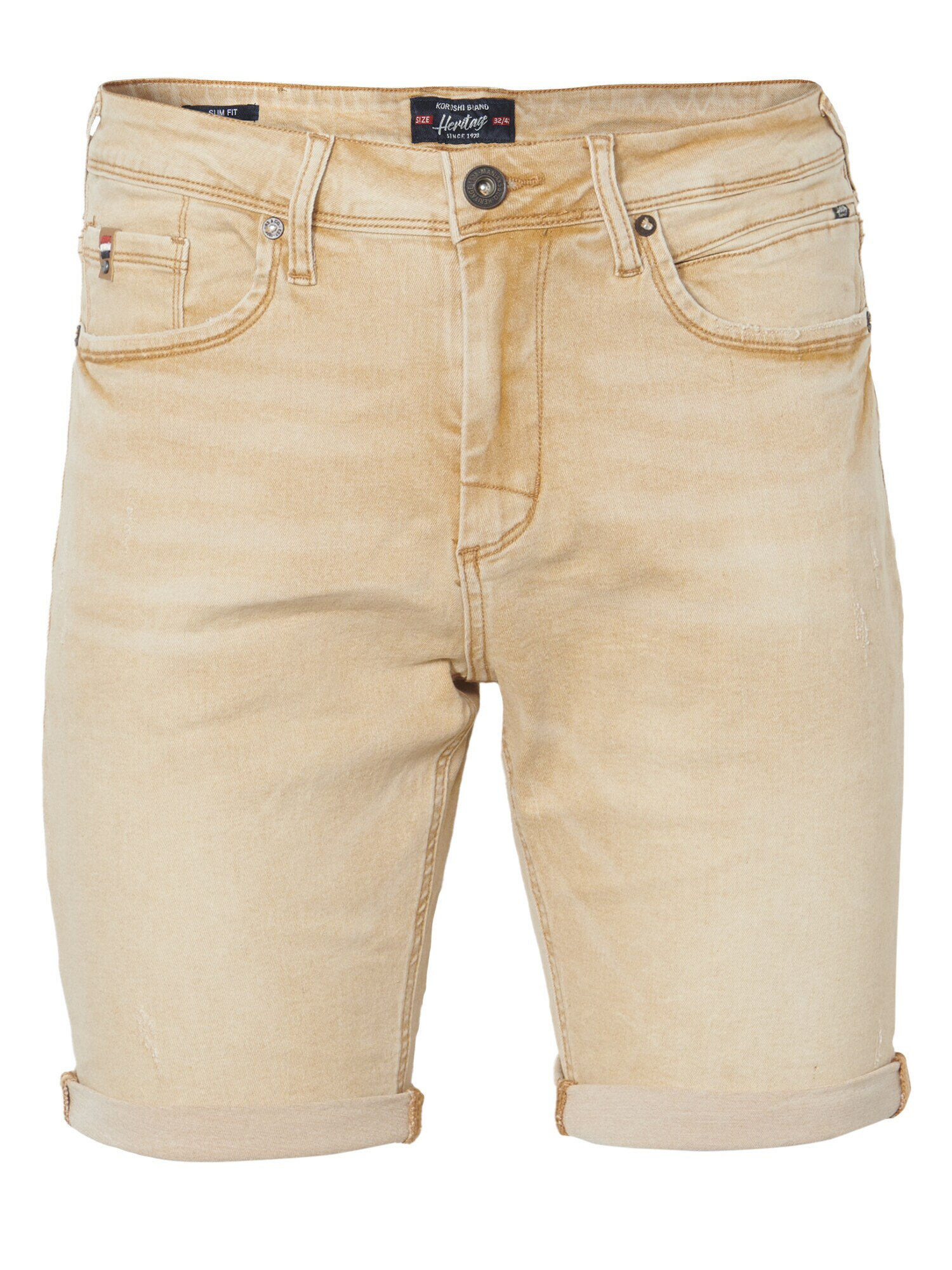 KOROSHI Jeans maro deschis - Pled.ro