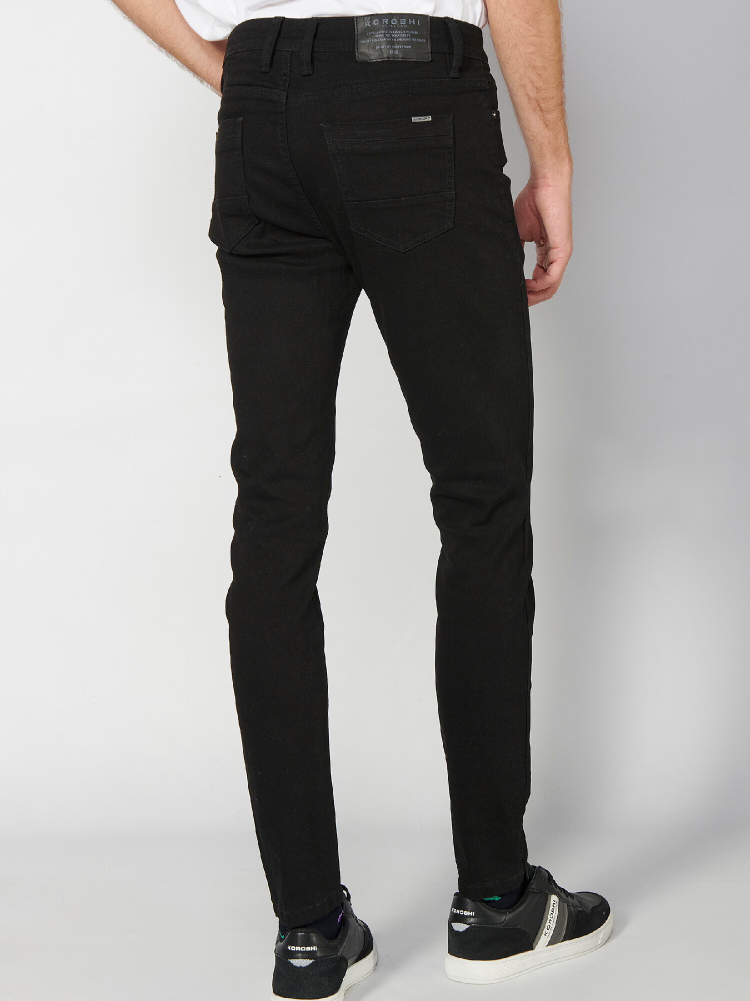 KOROSHI Jeans negru - Pled.ro