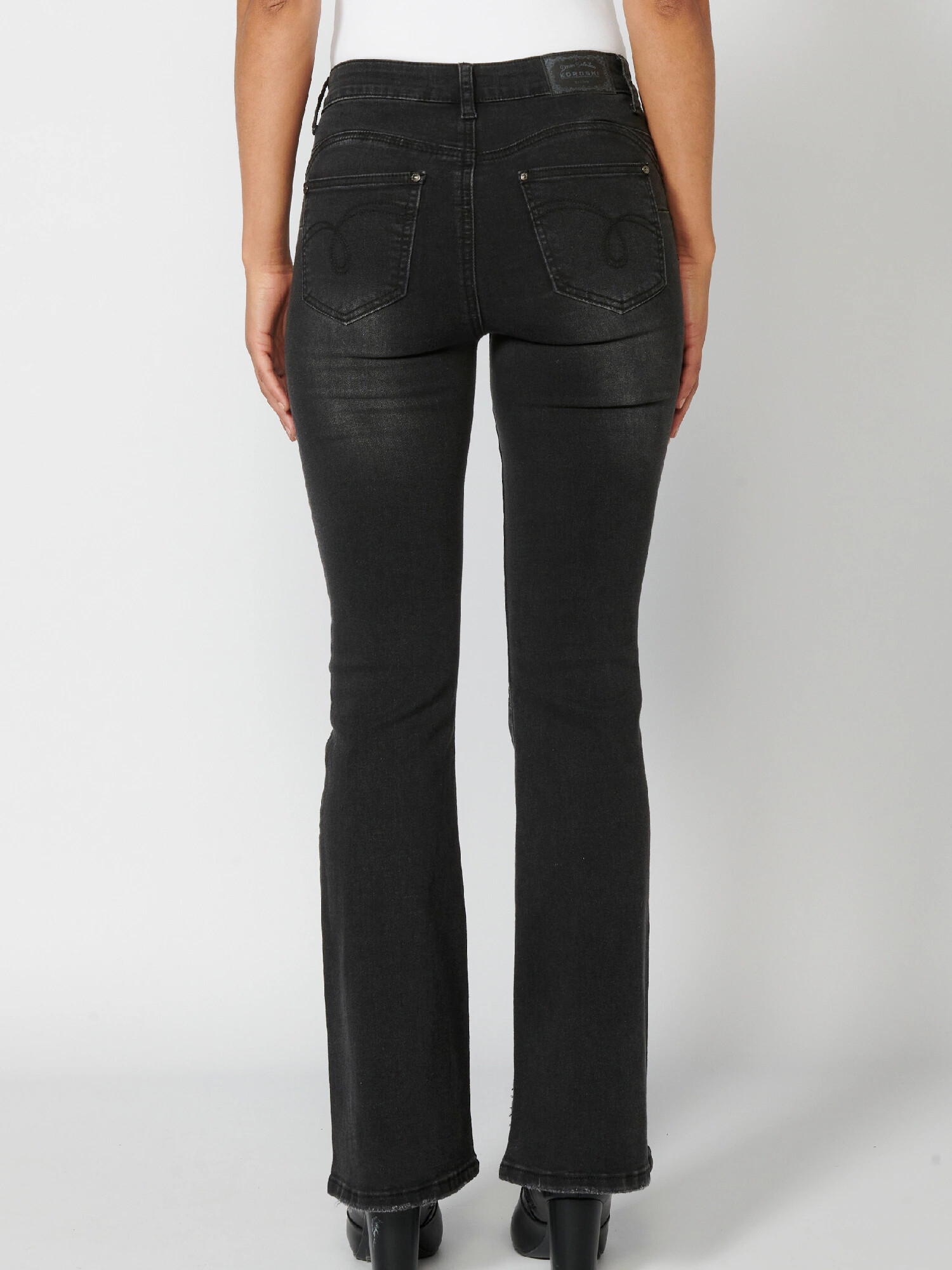 KOROSHI Jeans negru - Pled.ro