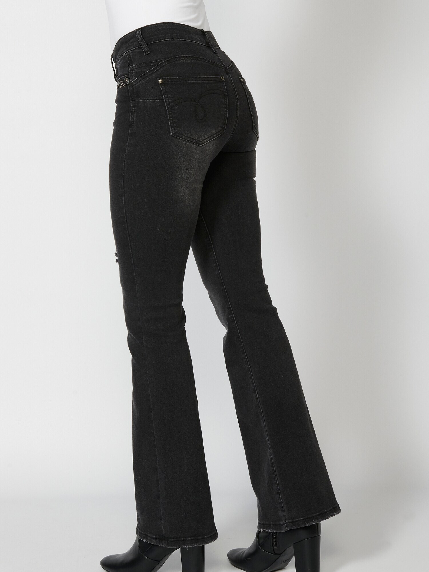 KOROSHI Jeans negru - Pled.ro