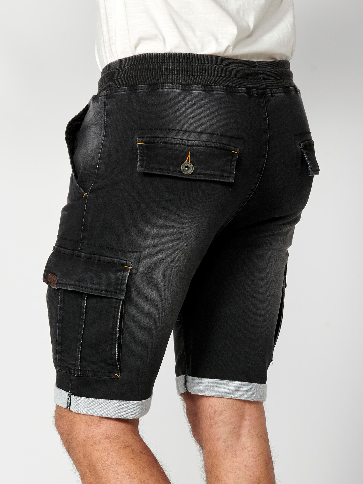 KOROSHI Jeans negru denim - Pled.ro