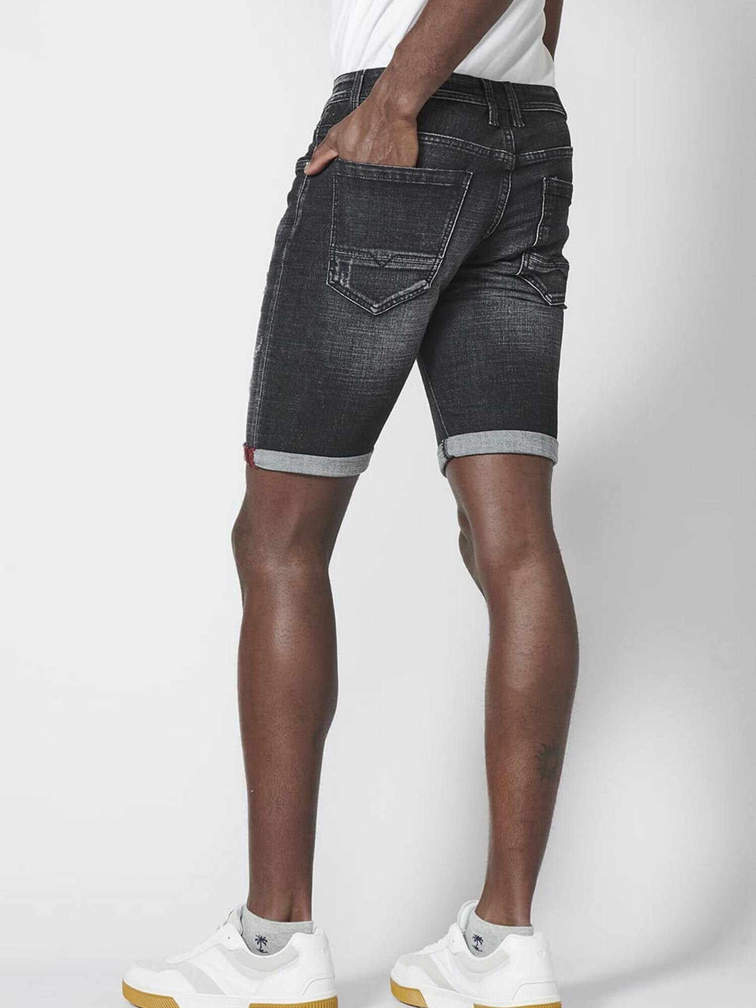 KOROSHI Jeans negru denim - Pled.ro