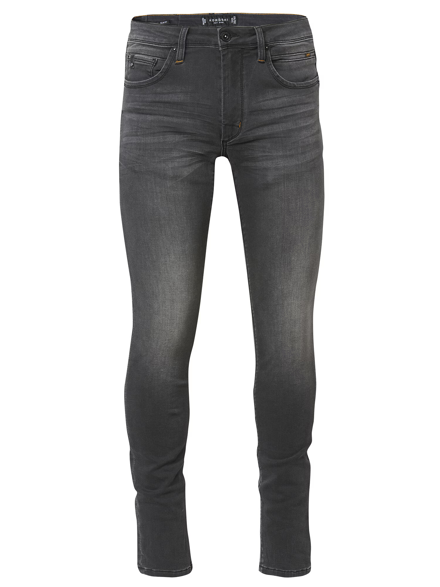 KOROSHI Jeans negru denim - Pled.ro