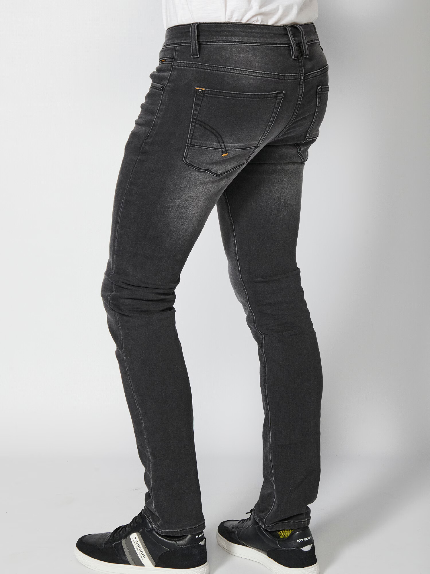 KOROSHI Jeans negru denim - Pled.ro