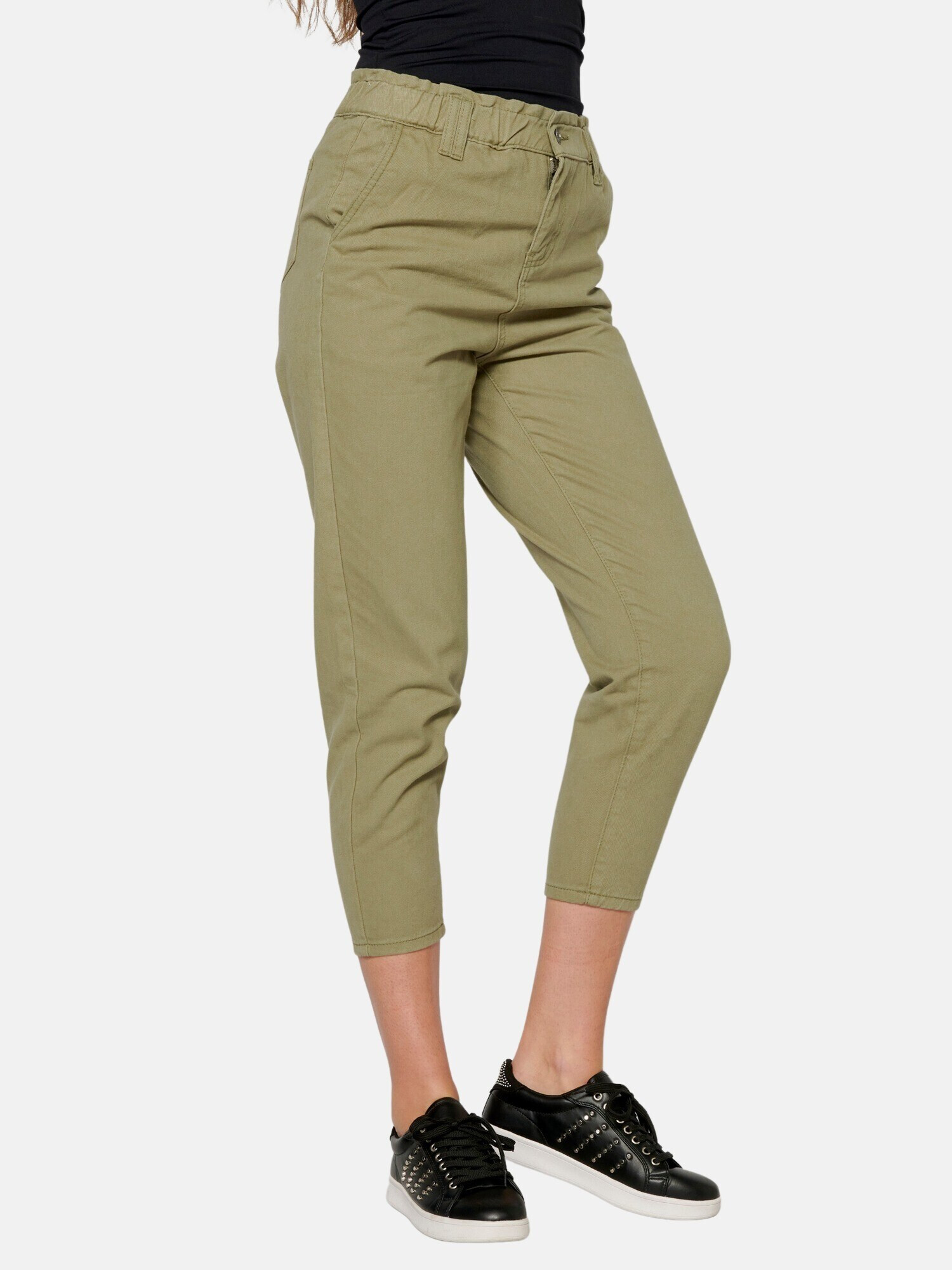 KOROSHI Jeans verde pastel - Pled.ro