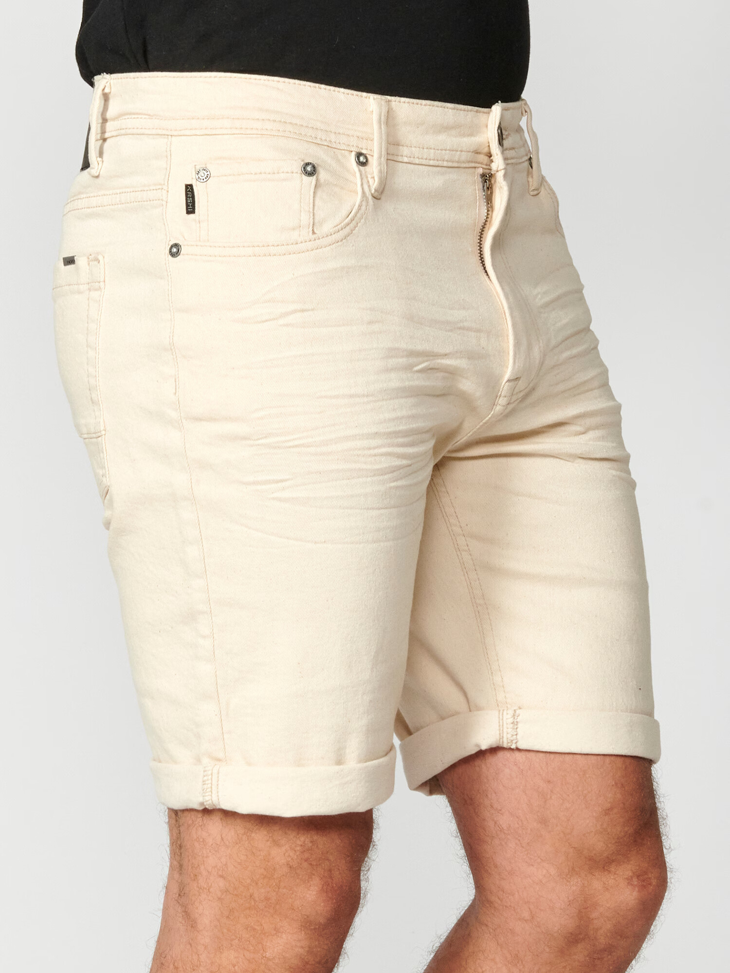 KOROSHI Pantaloni crem - Pled.ro