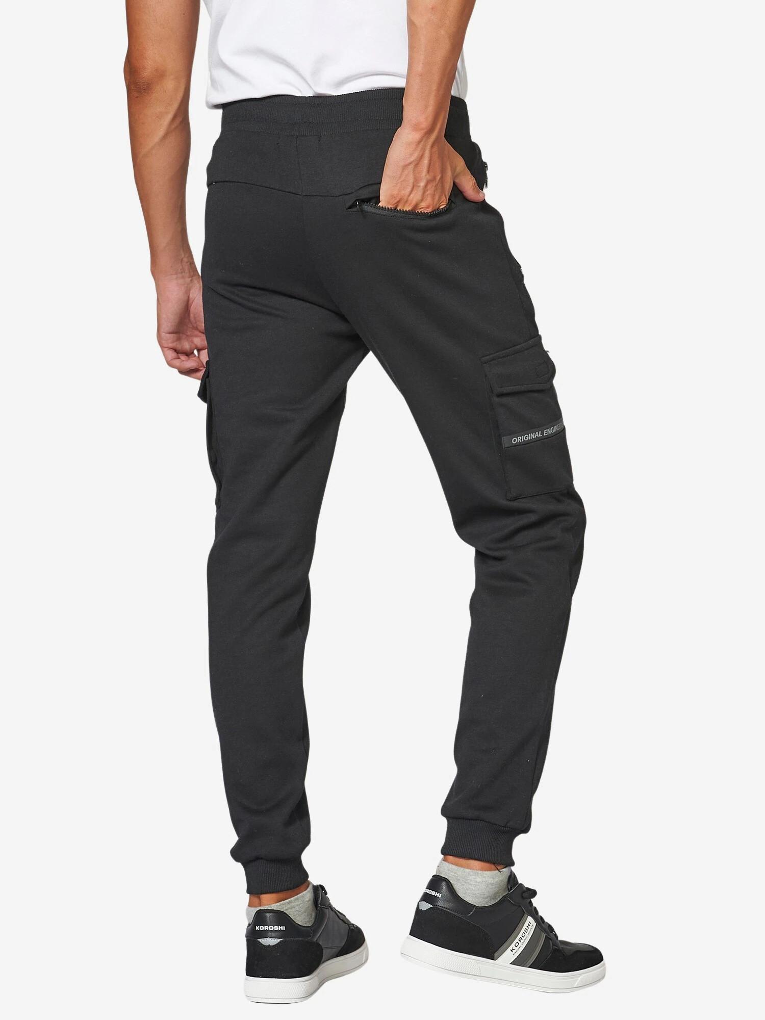 KOROSHI Pantaloni negru - Pled.ro