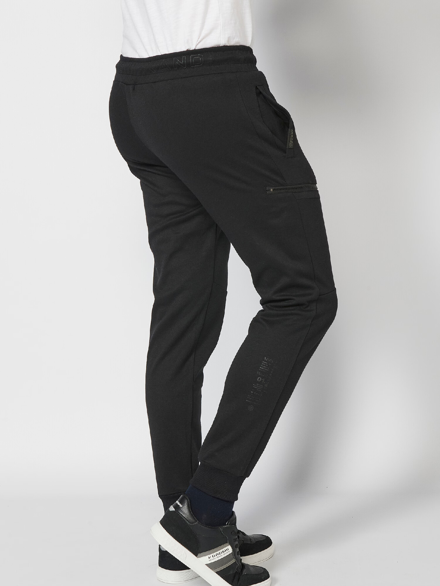 KOROSHI Pantaloni negru - Pled.ro