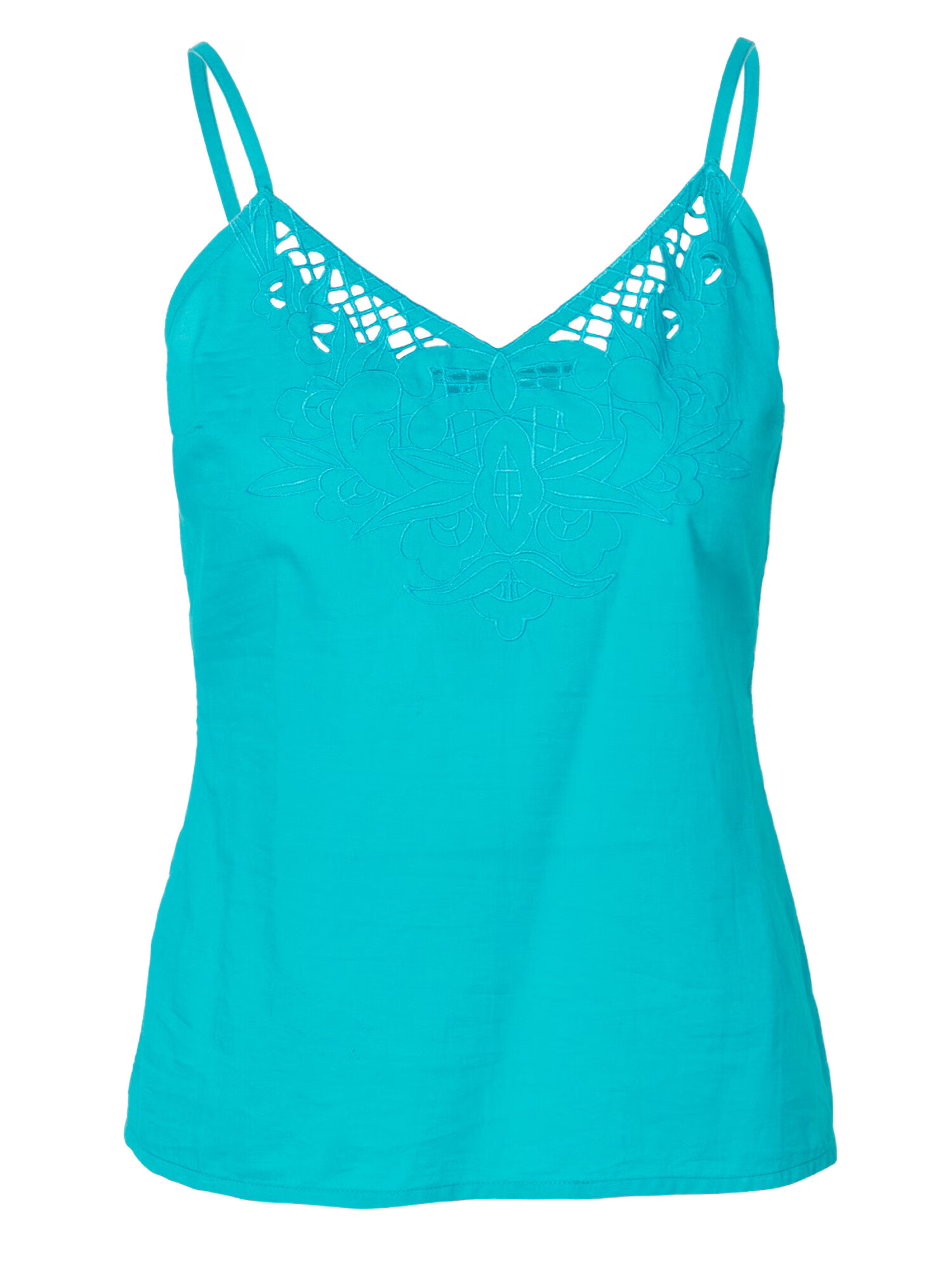 KOROSHI Top albastru aqua - Pled.ro