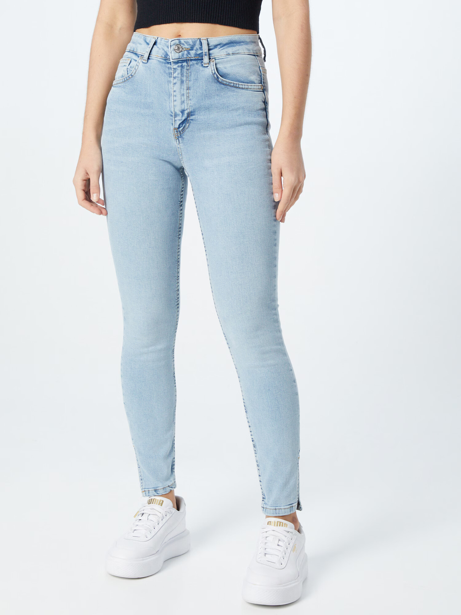 Koton Jeans albastru deschis - Pled.ro